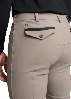 Reithose Herren Performance, Vollbesatz, Full-Grip