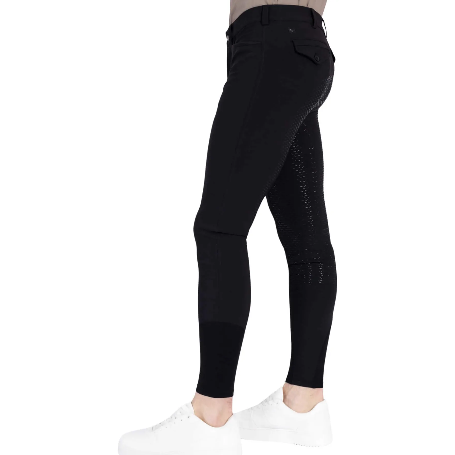 Reithose Herren Performance, Vollbesatz, Full-Grip
