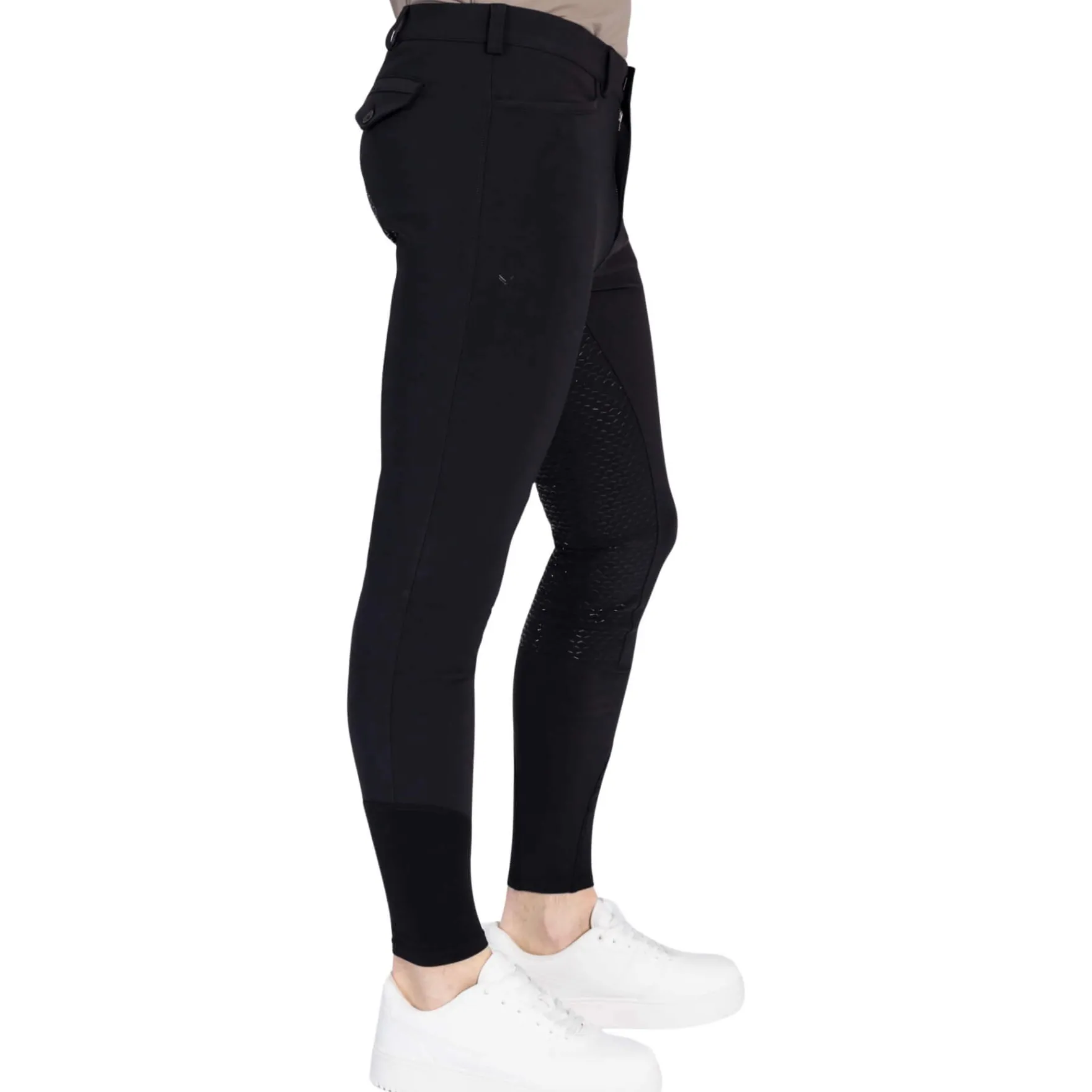Reithose Herren Performance, Vollbesatz, Full-Grip