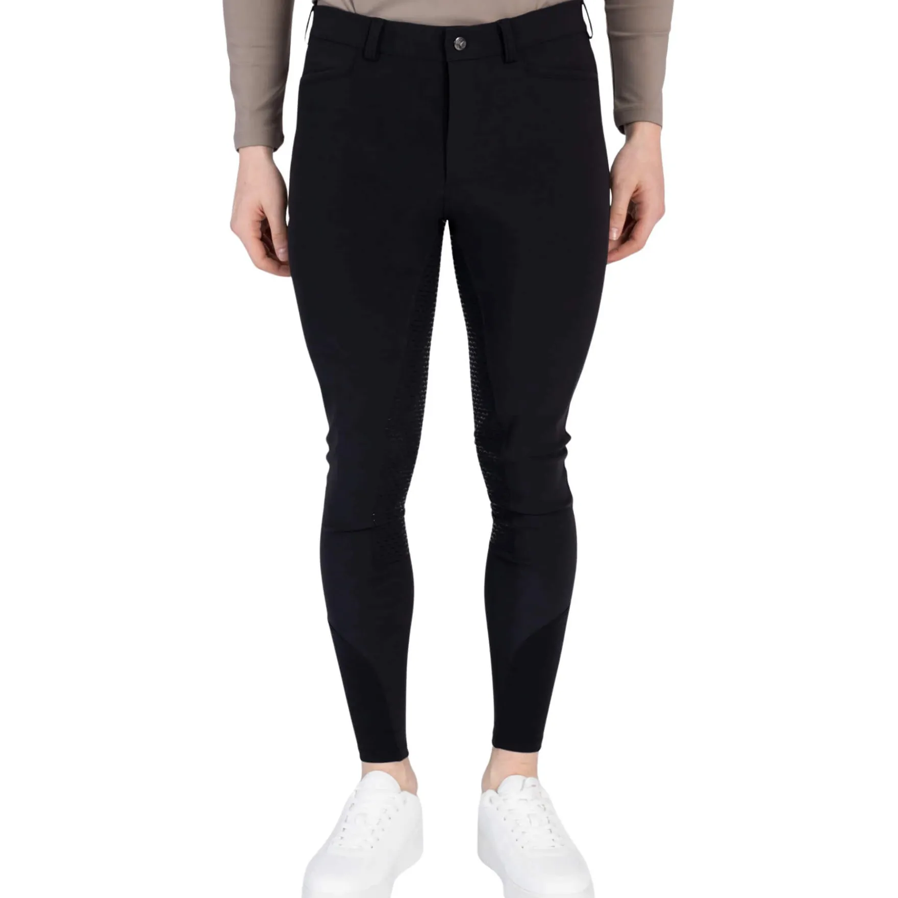 Reithose Herren Performance, Vollbesatz, Full-Grip