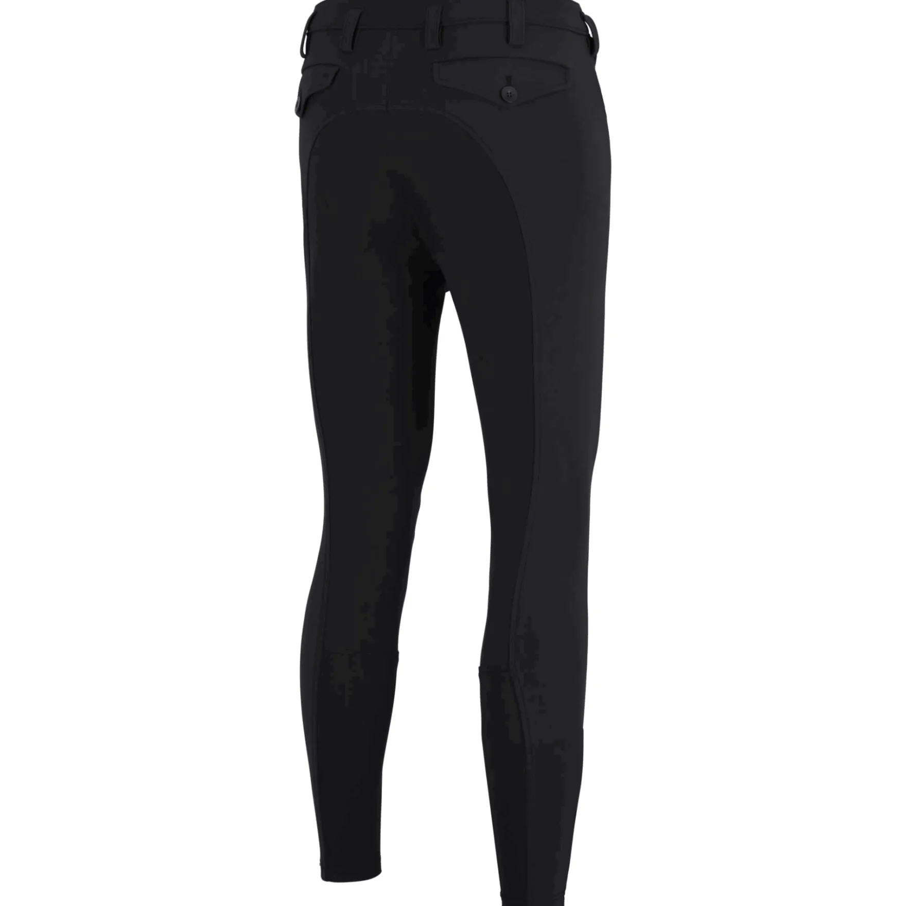 Reithose Herren Rossini FlexTec Leather, Vollbesatz, Kunstleder-Besatz