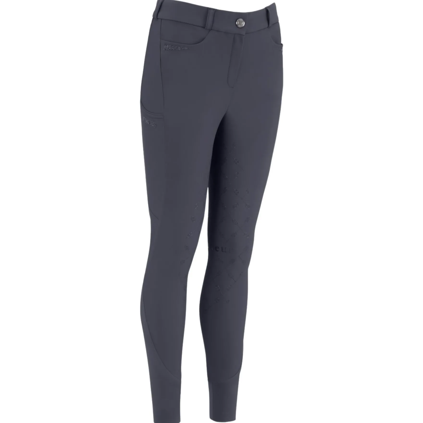 Reithose Kinder Ceelina Griptec HW26, Vollbesatz, Full-Grip