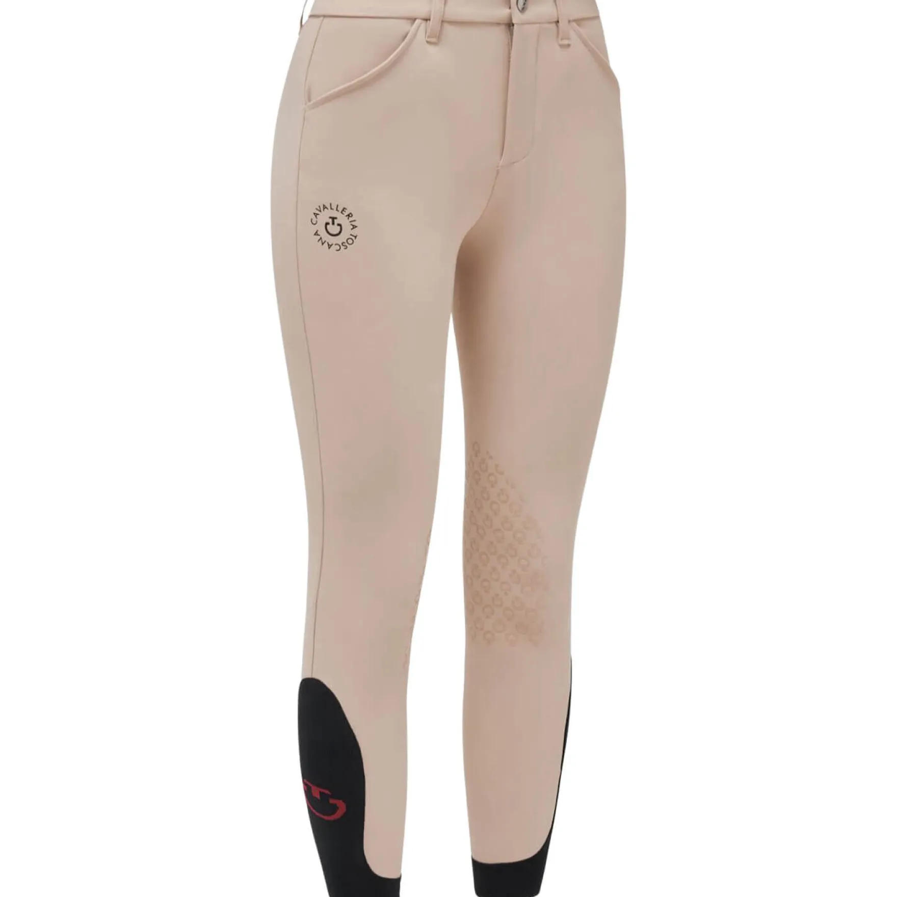 Reithose Kinder CT Unisex Jumping, Kniebesatz, Knee-Grip