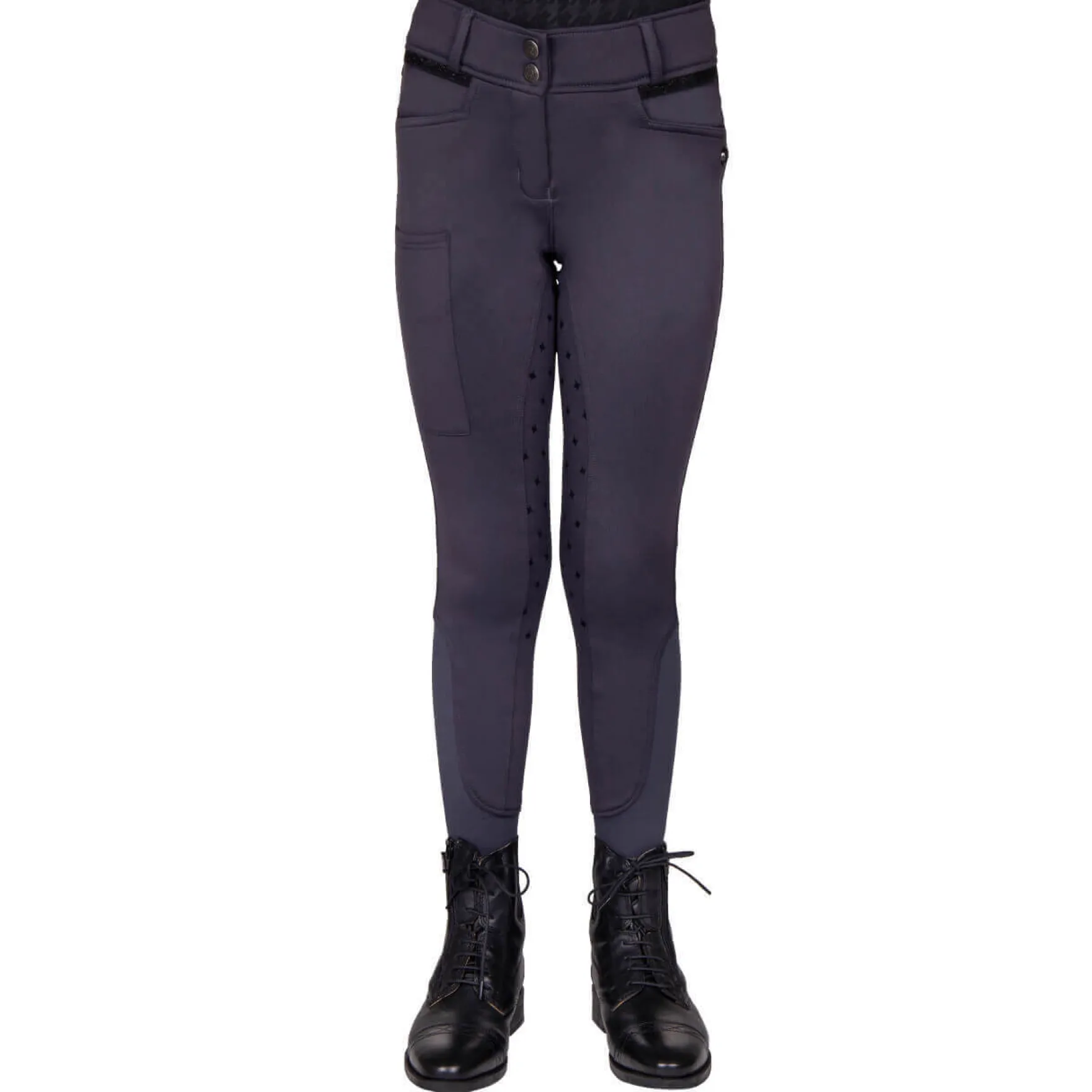 Reithose Kinder Fayen HW24, Vollbesatz, Full-Grip