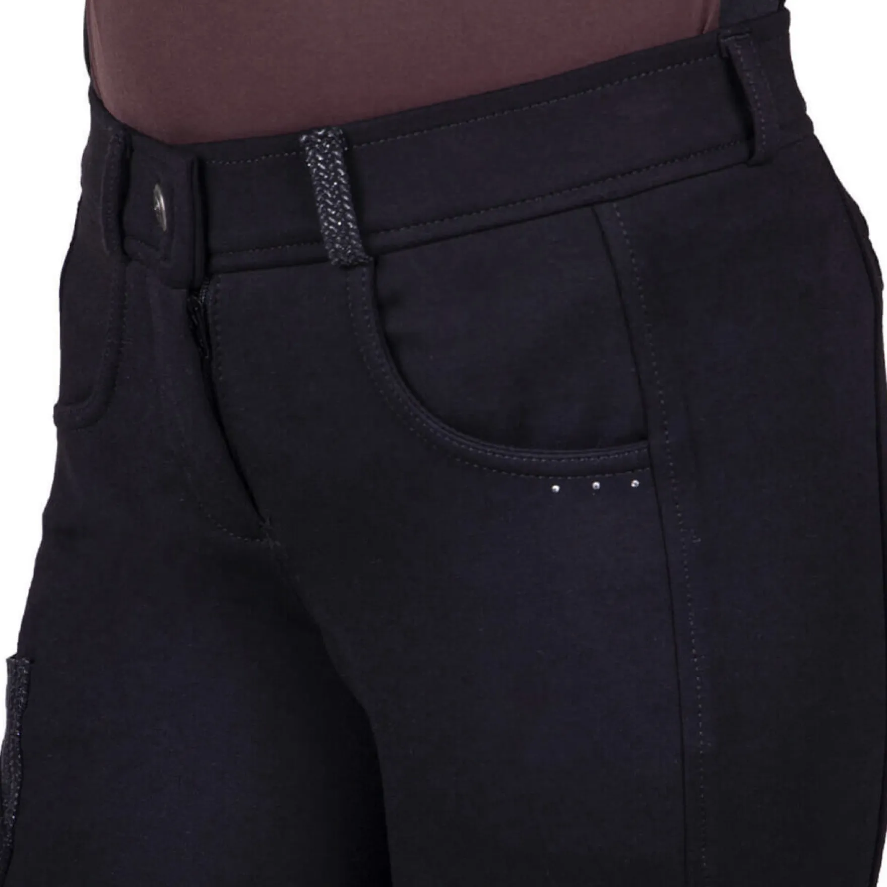 Reithose Kinder Kae, Kniebesatz, Knee-Grip