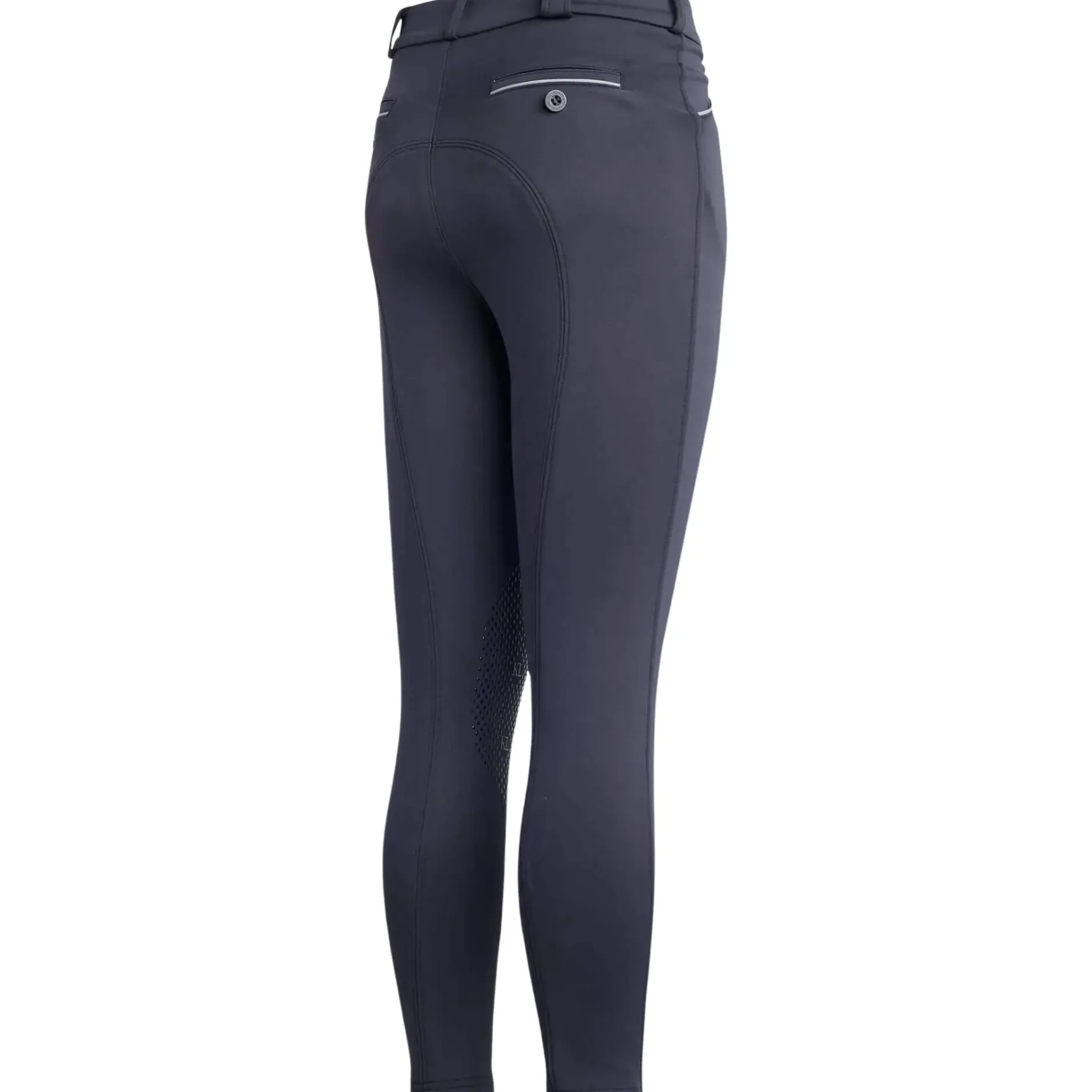 Reithose Kinder KLkian Trekkers HW22, Kniebesatz, Knee-Grip, Winterreithose