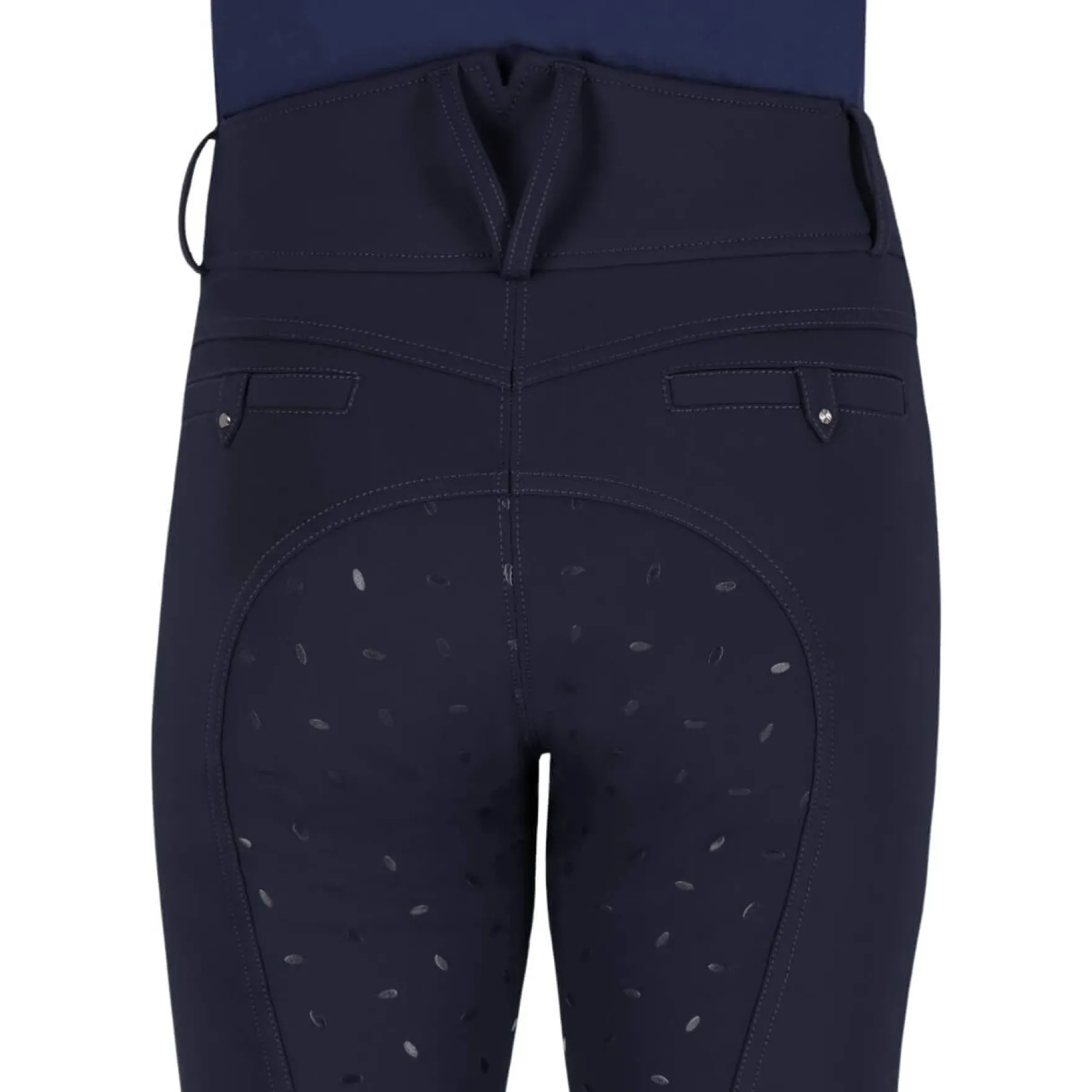 Reithose Kinder Lymee HW25, Softshellreithose, Vollbesatz, Full-Grip, High Waist