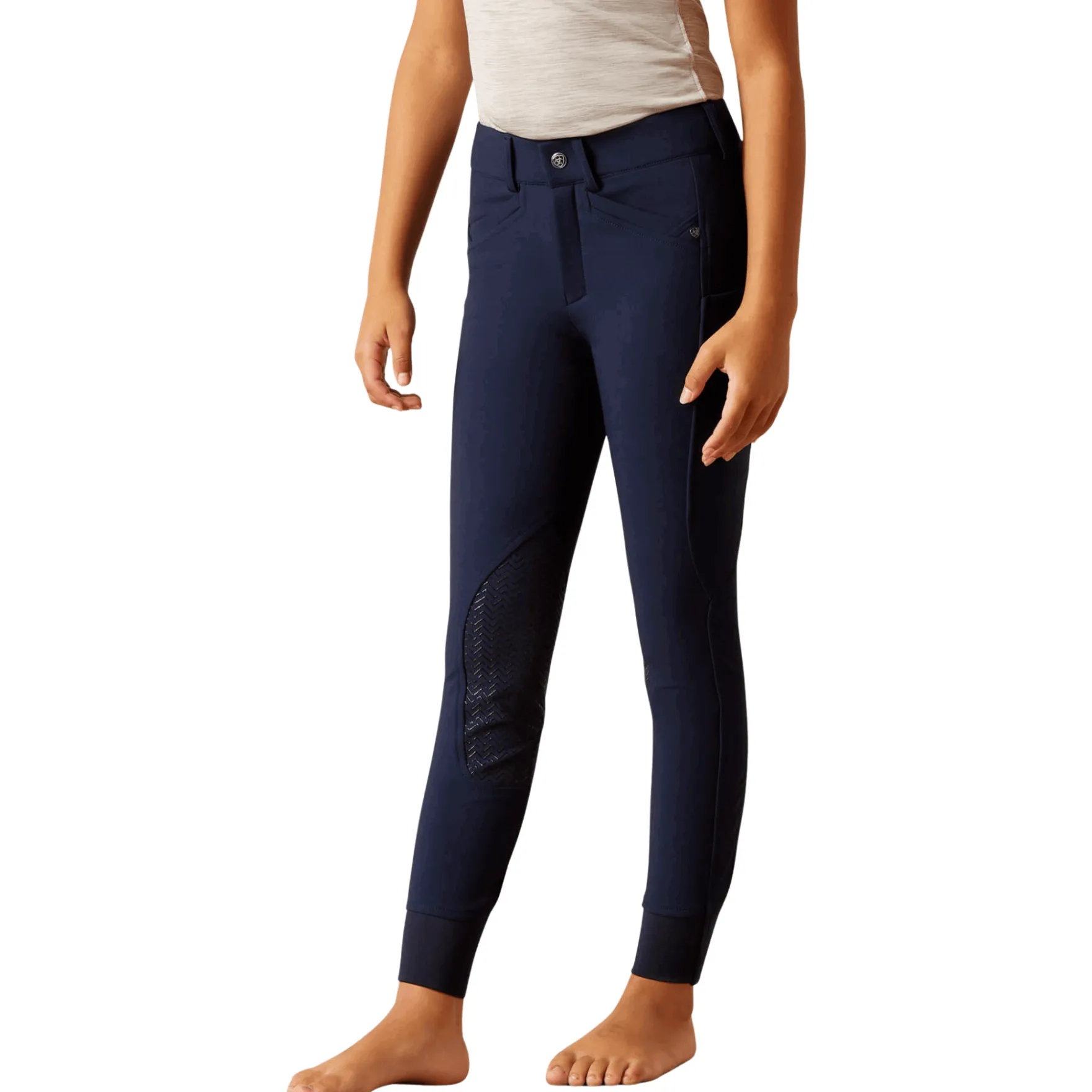 Reithose Kinder Prelude 2.0, Kniebesatz, Knee-Grip