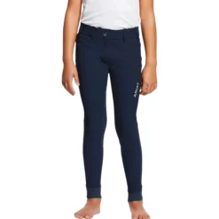 Reithose Kinder Tri Factor, Vollbesatz, Full-Grip