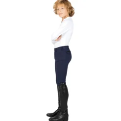 Reithose Kinder YR Performance Breeches, Vollbesatz, Full-Grip