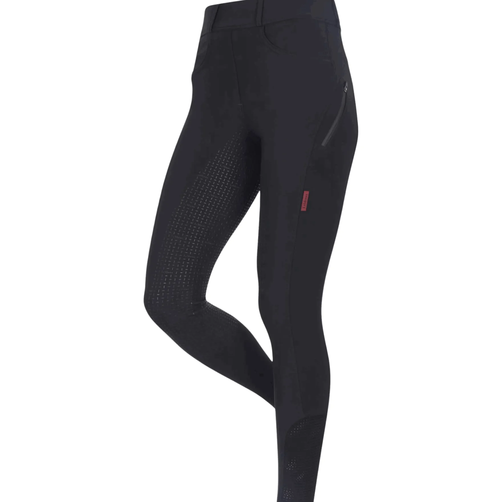 Reitleggings Damen Amy Breggings, High Waist, Vollbesatz, Full-Grip