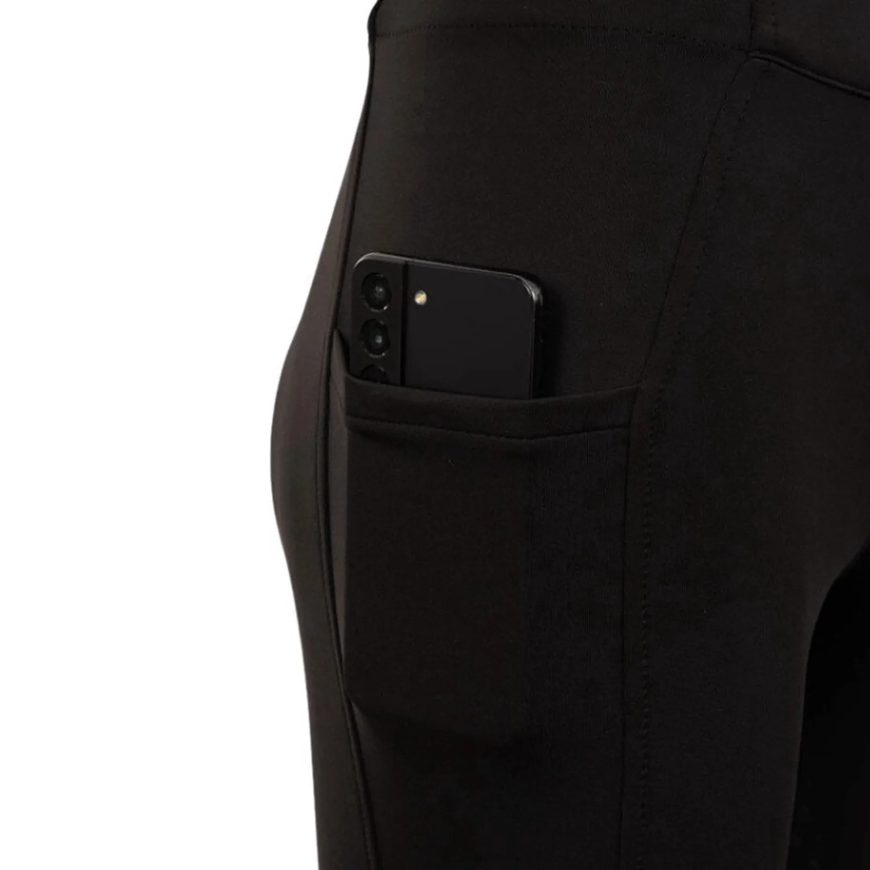 Reitleggings Damen Bouvardia, Vollbesatz, Full-Grip, High Waist