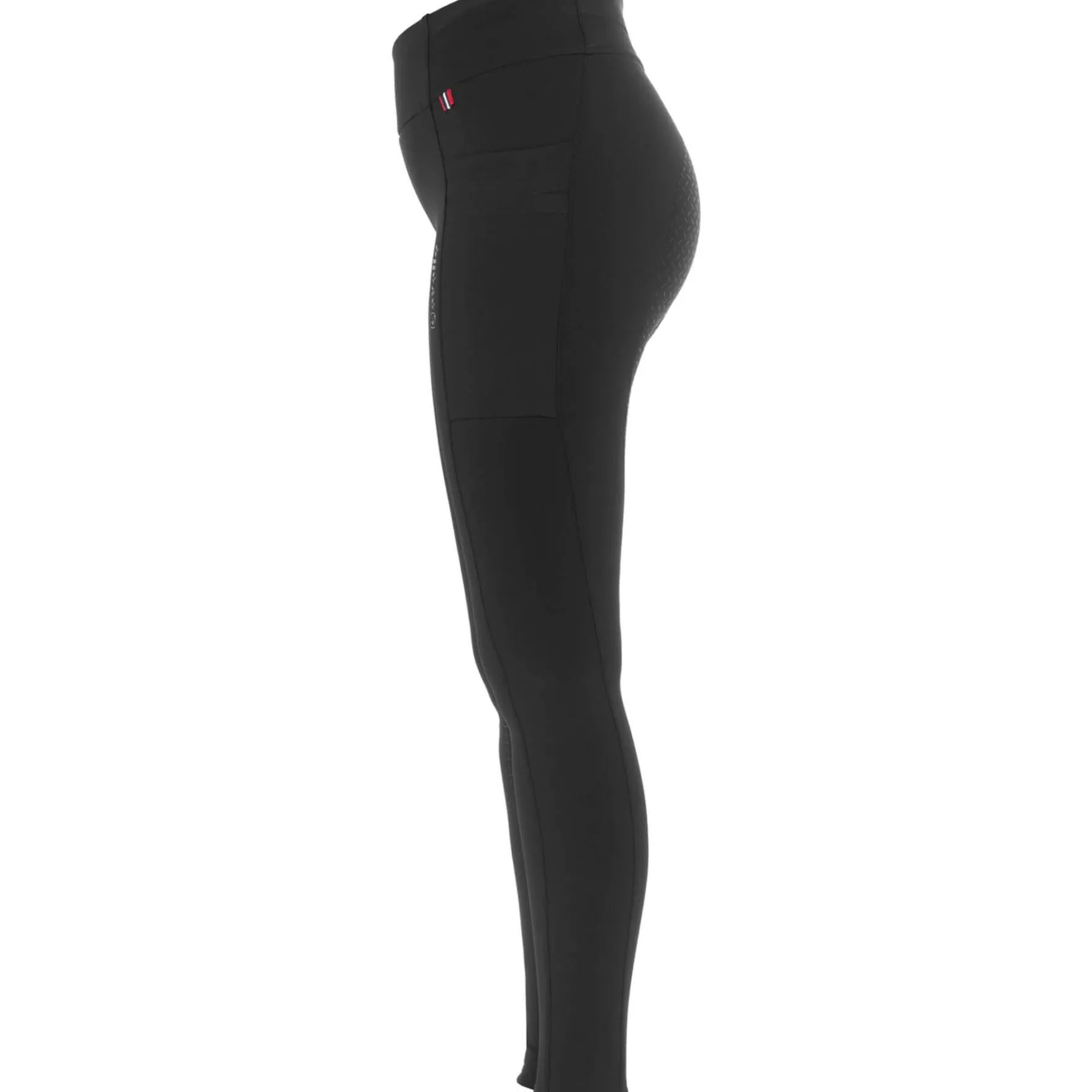 Reitleggings Damen CAVALLOVE Grip RL FS26, Vollbesatz, Full-Grip, High Waist, Kompression