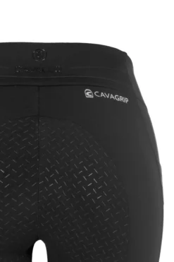 Reitleggings Damen CAVALLOVE Grip RL FS26, Vollbesatz, Full-Grip, High Waist, Kompression