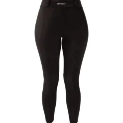 Reitleggings Damen Classic, Kniebesatz, Knee-Grip, High Waist