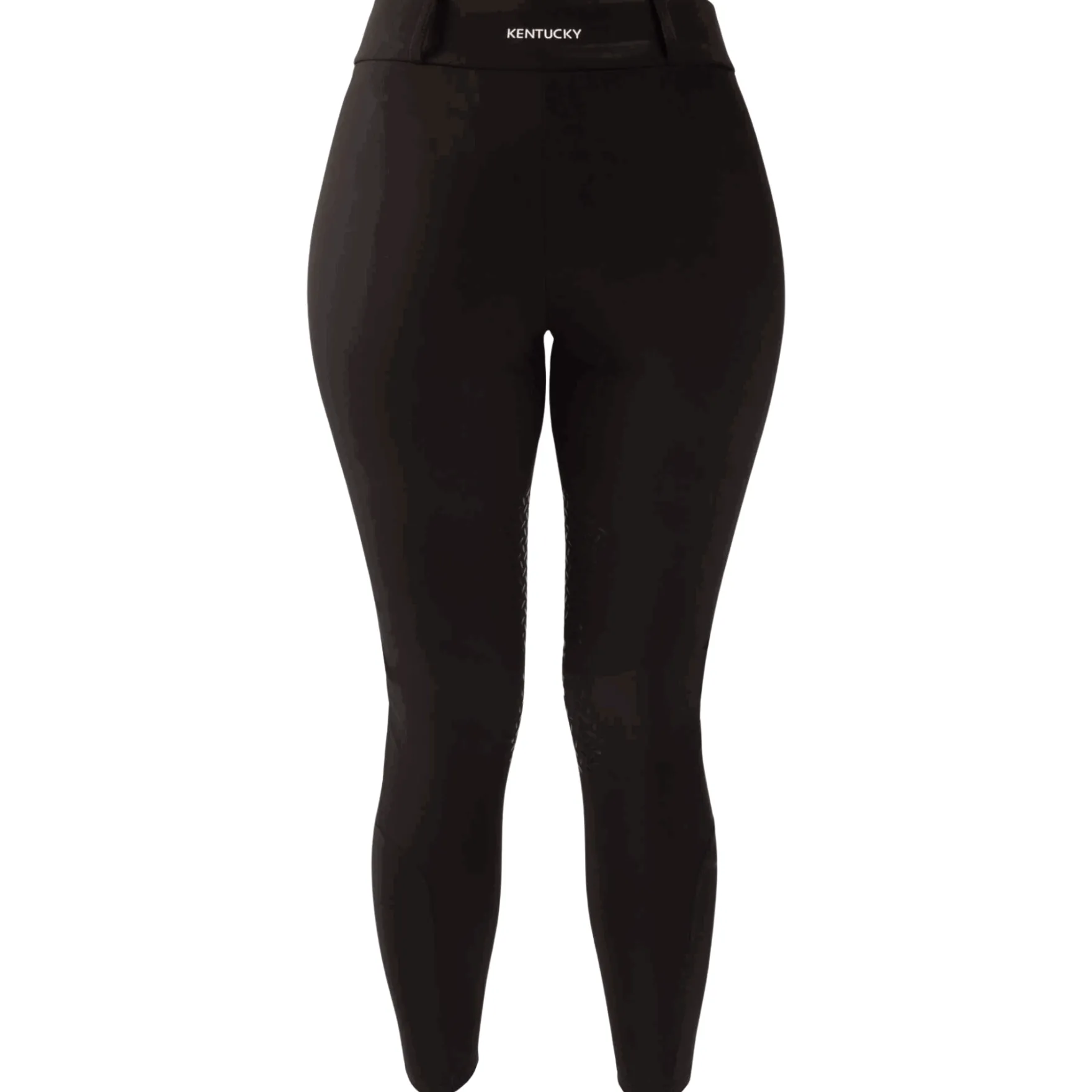 Reitleggings Damen Classic, Kniebesatz, Knee-Grip, High Waist