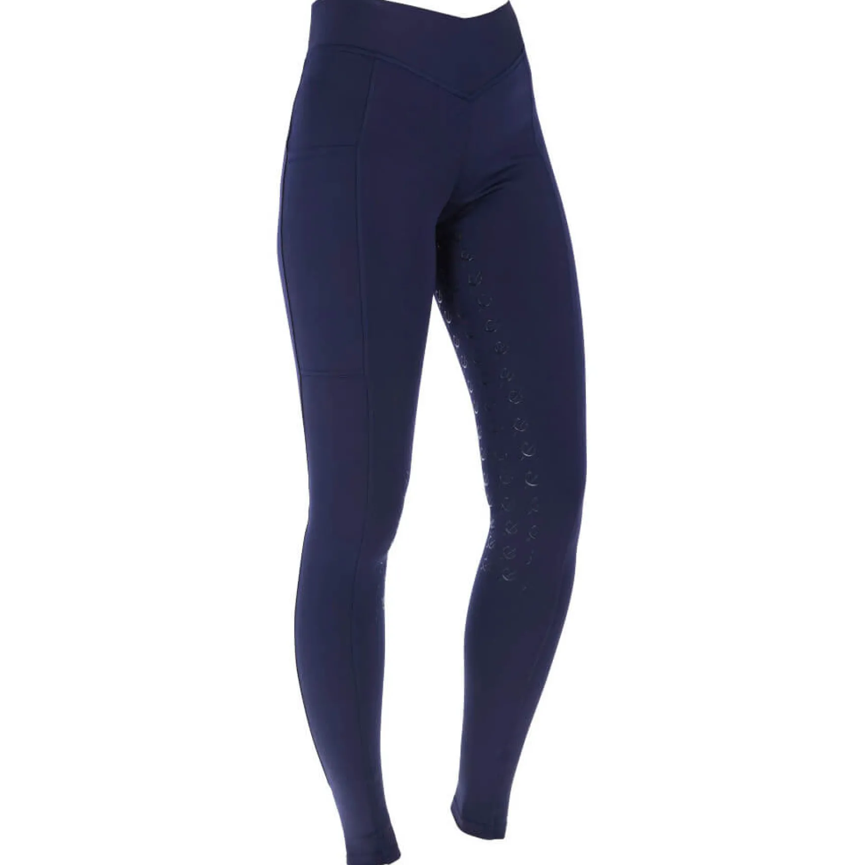 Reitleggings Damen ClassicStar, Vollbesatz, Full-Grip