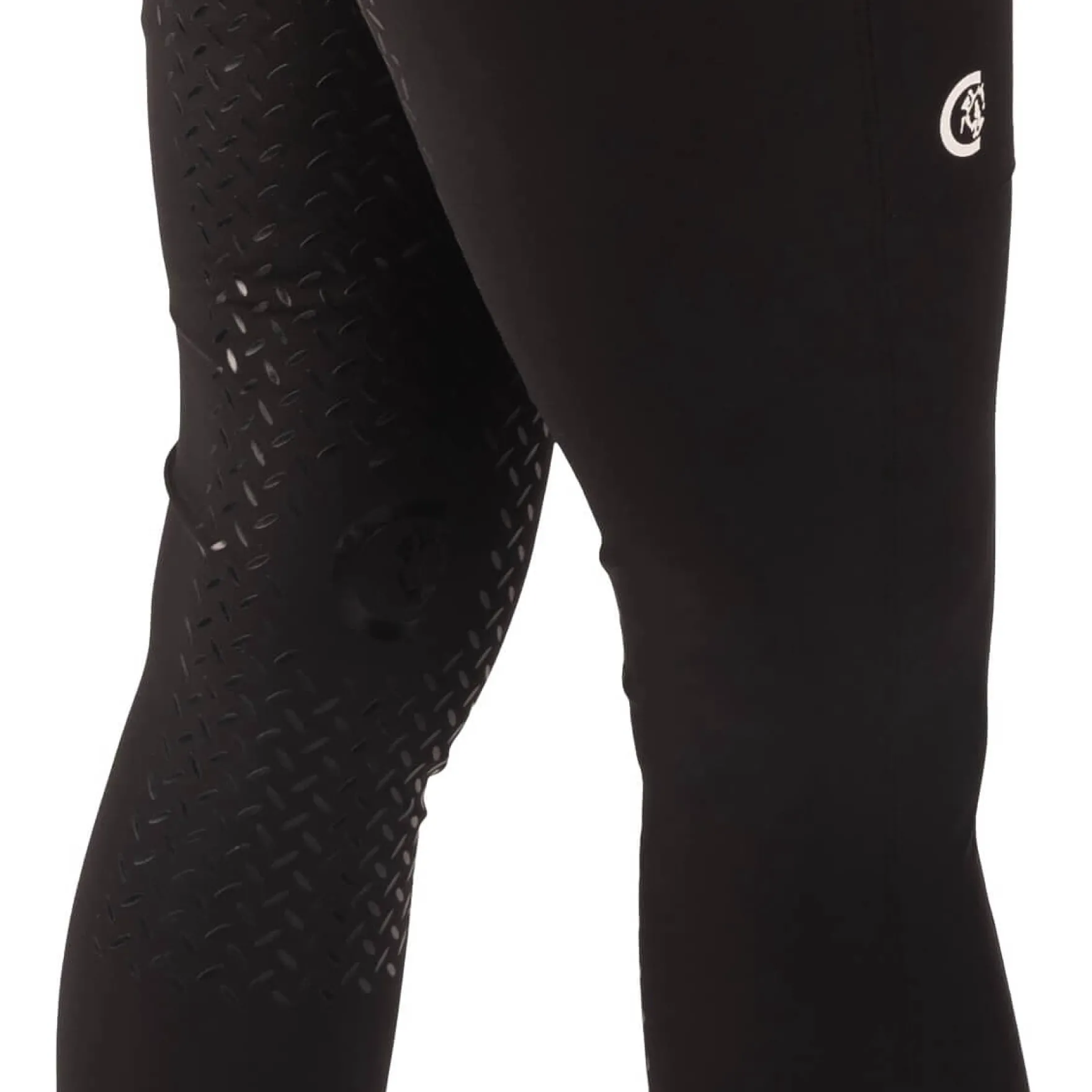 Reitleggings Damen Classic, Vollbesatz, Full-Grip, High Waist