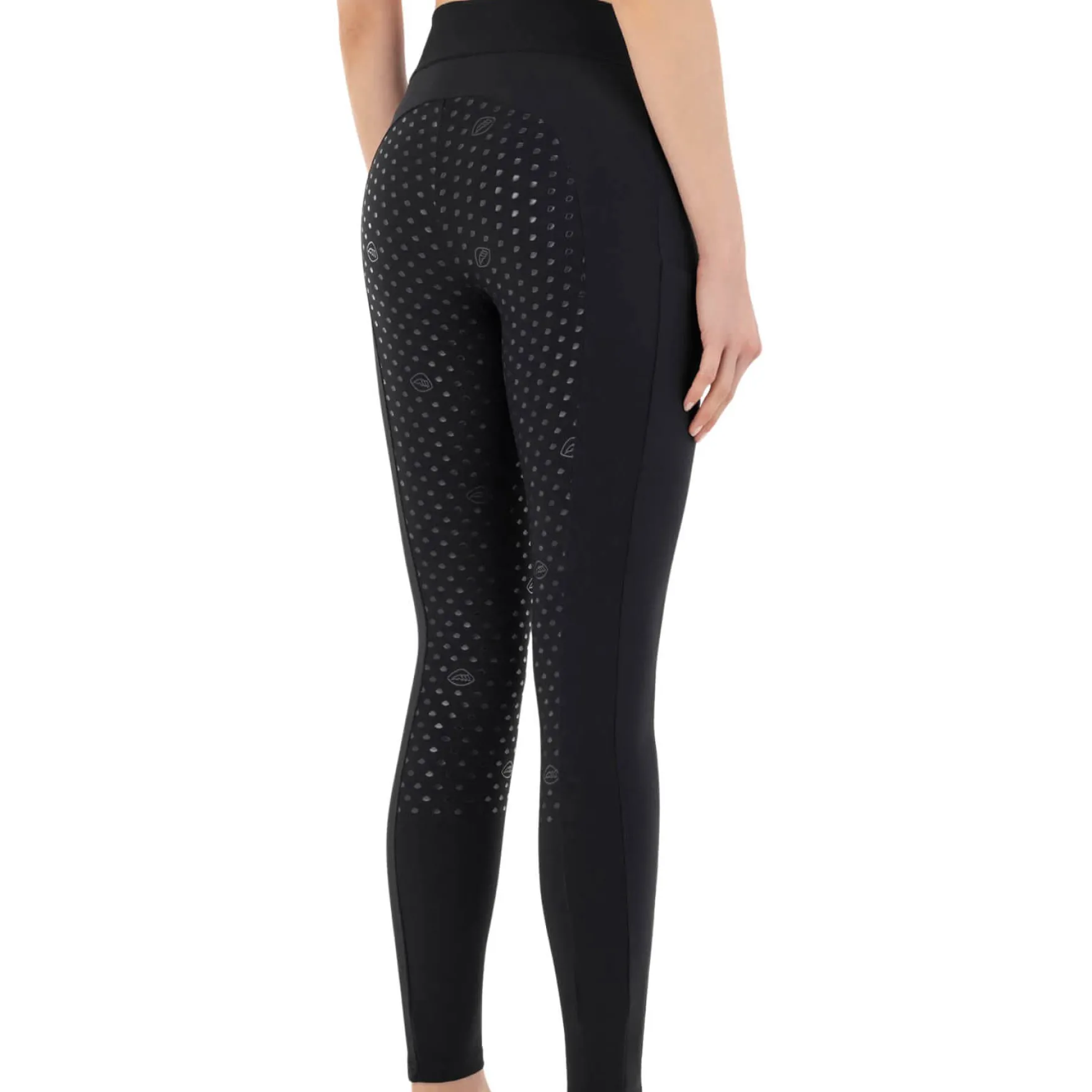 Reitleggings Damen Costefh HW25, Vollbesatz, Full-Grip, High Waist