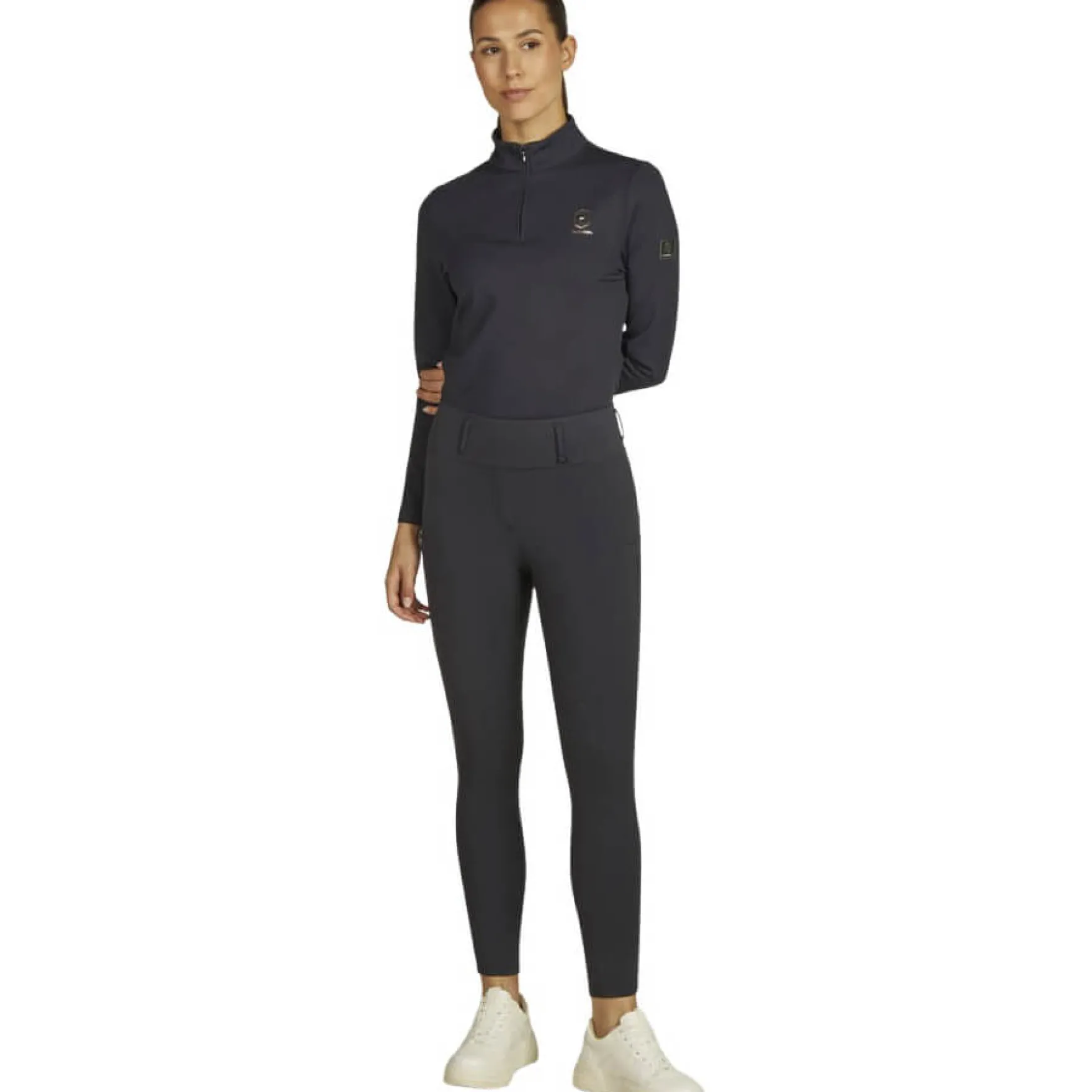 Reitleggings Damen Cosy Heritage Fanatics 25/26, Vollbesatz, Full-Grip, Winterreitleggings