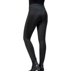 Reitleggings Damen Cosy Style, Vollbesatz, Full-Grip, Winterreitleggings