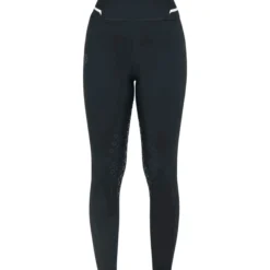 Reitleggings Damen CT Orbit, High Waist, Kniebesatz, Knee-Grip