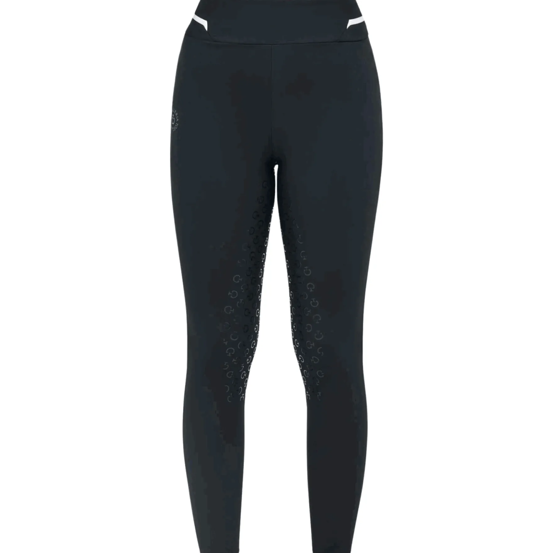 Reitleggings Damen CT Orbit, High Waist, Kniebesatz, Knee-Grip