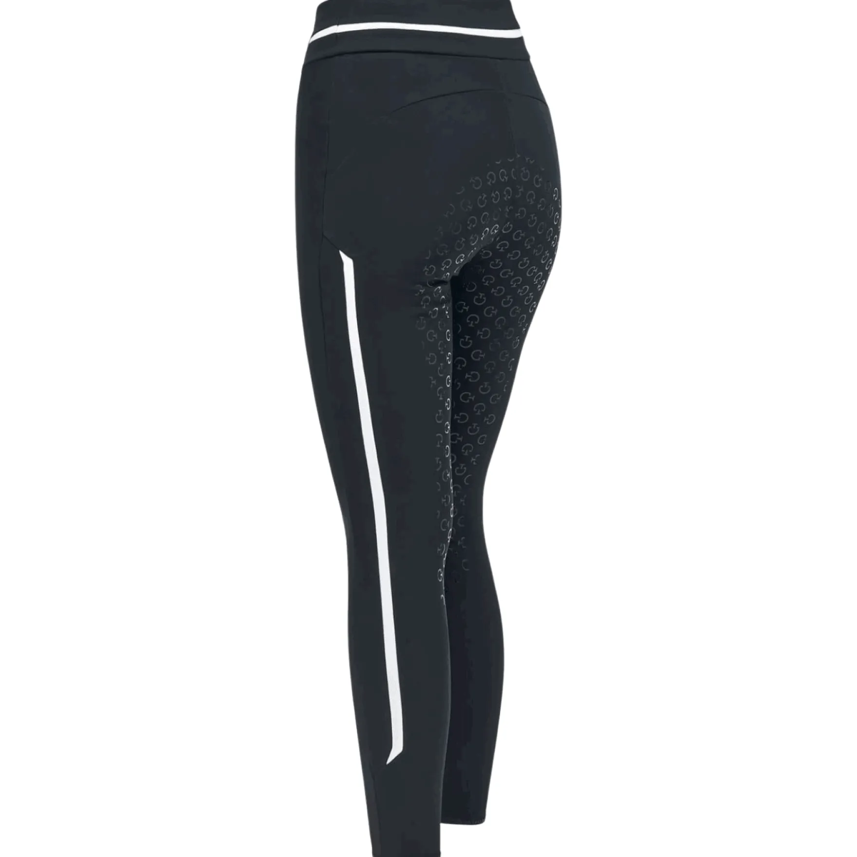 Reitleggings Damen CT Orbit, High Waist, Kniebesatz, Knee-Grip