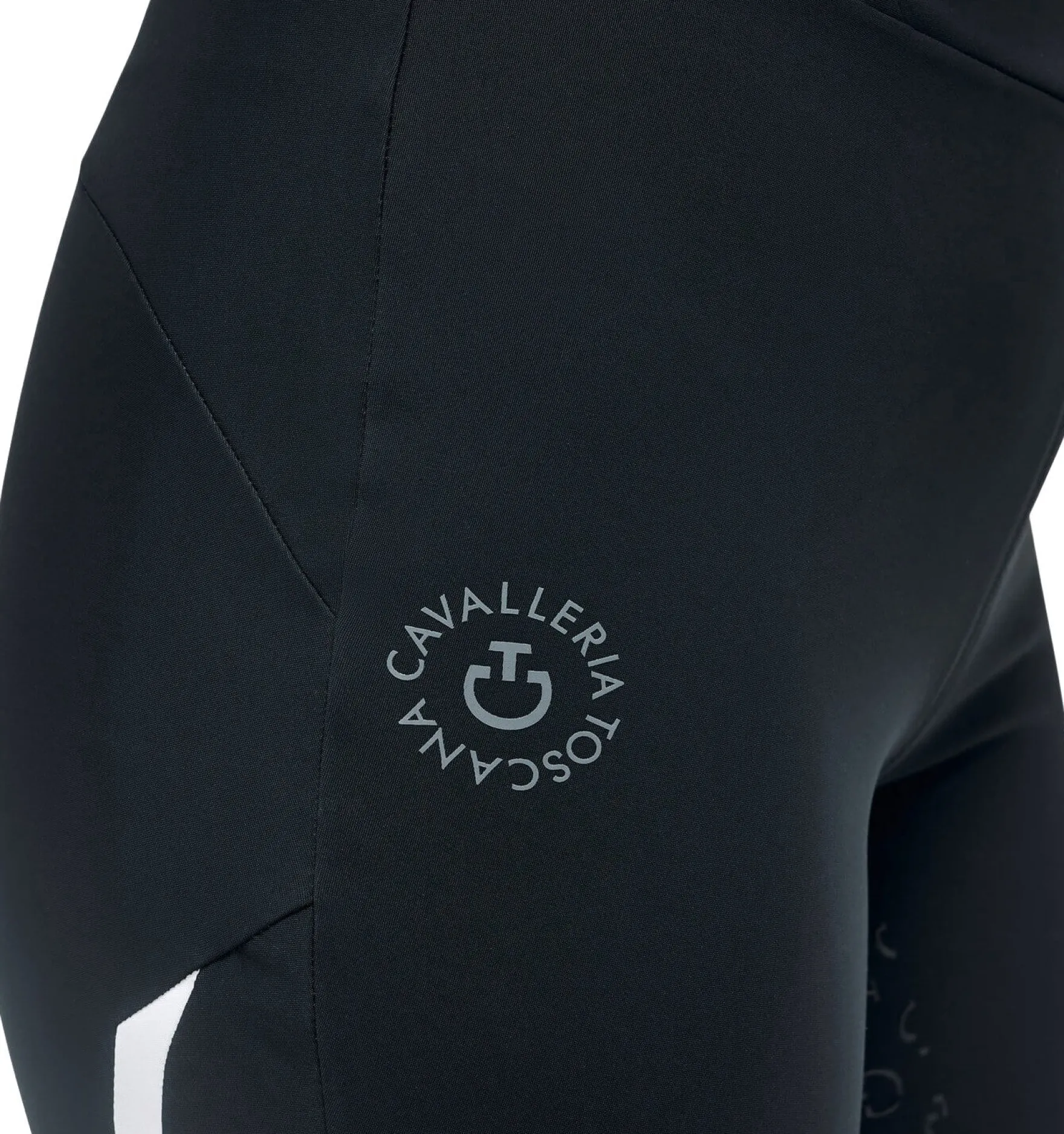 Reitleggings Damen CT Orbit, High Waist, Kniebesatz, Knee-Grip