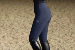 Reitleggings Damen Dressage Movement, Vollbesatz, Full-Grip