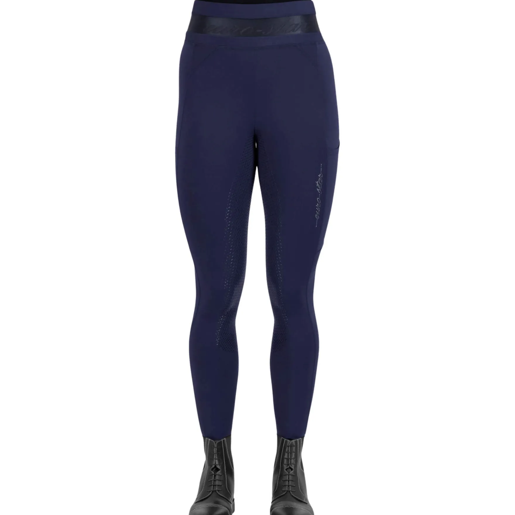 Reitleggings Damen ESAres FS25, Vollbesatz, Full-Grip