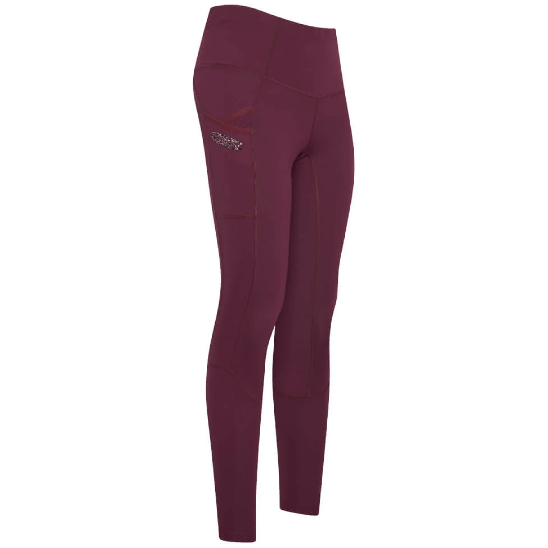 Reitleggings Damen ESBreez Summer FS22, High Waist, Vollbesatz, Full-Grip