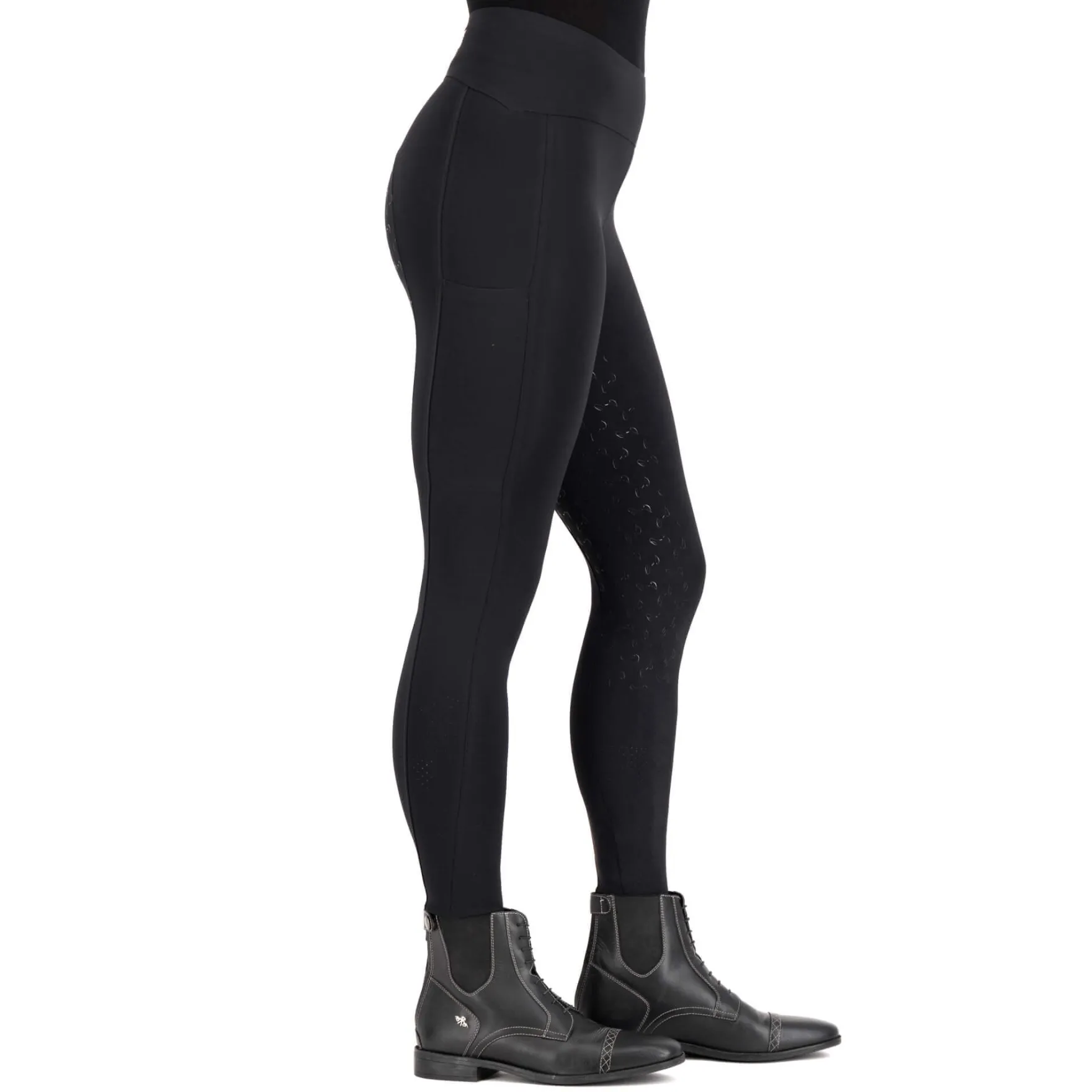 Reitleggings Damen ESEmpower FS25, Vollbesatz, Full-Grip
