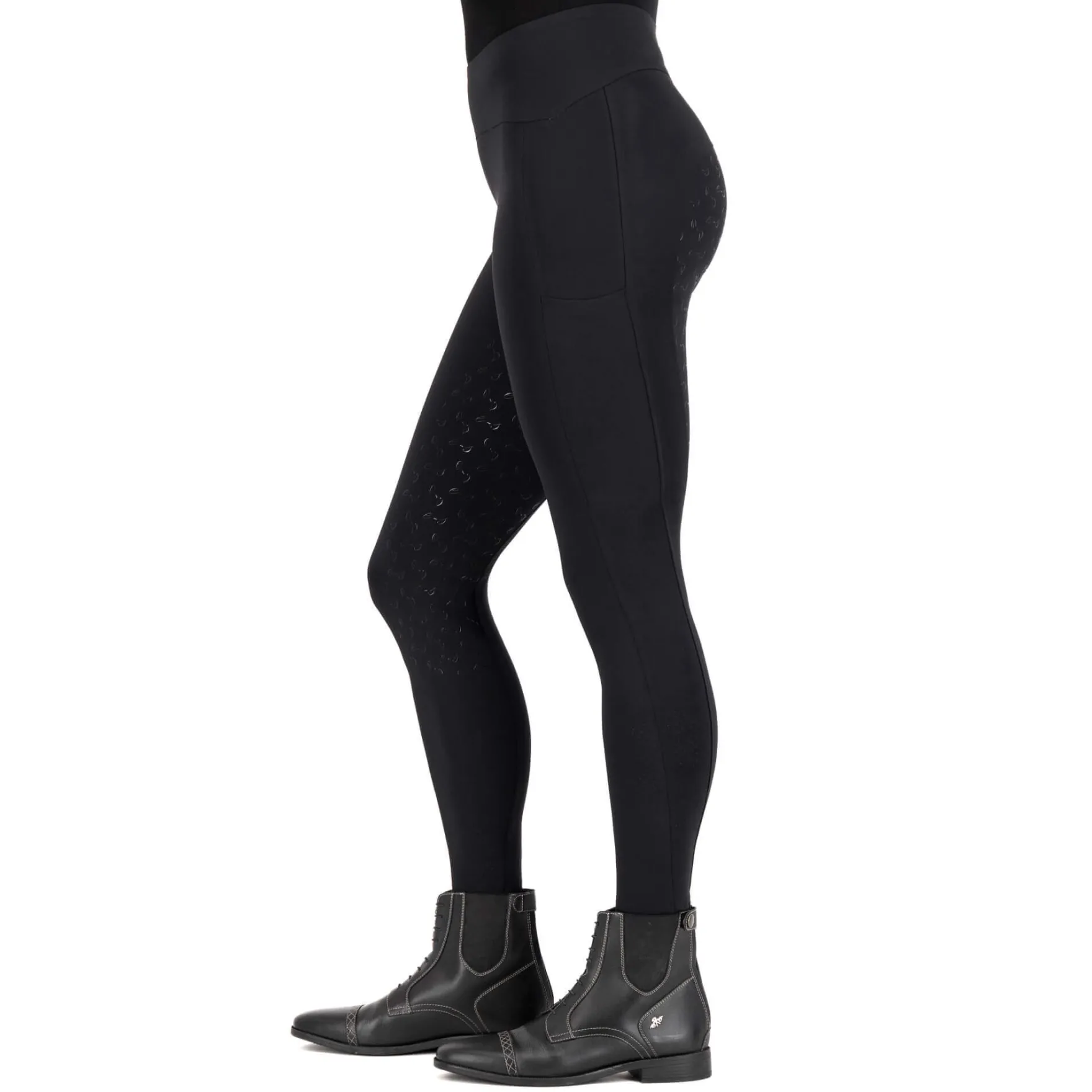 Reitleggings Damen ESEmpower FS25, Vollbesatz, Full-Grip