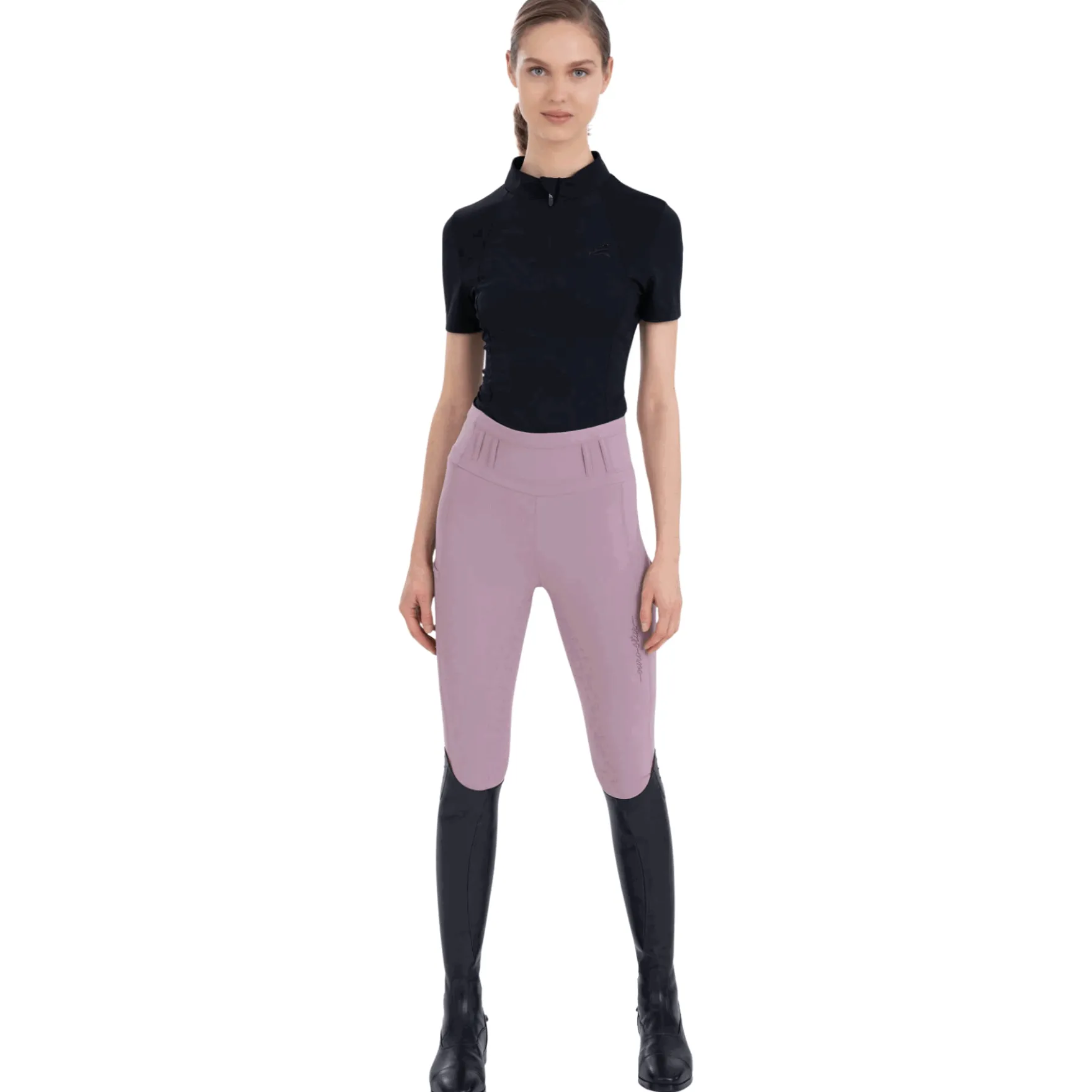 Reitleggings Damen ESEres FS26, Vollbesatz, Full-Grip, High Waist