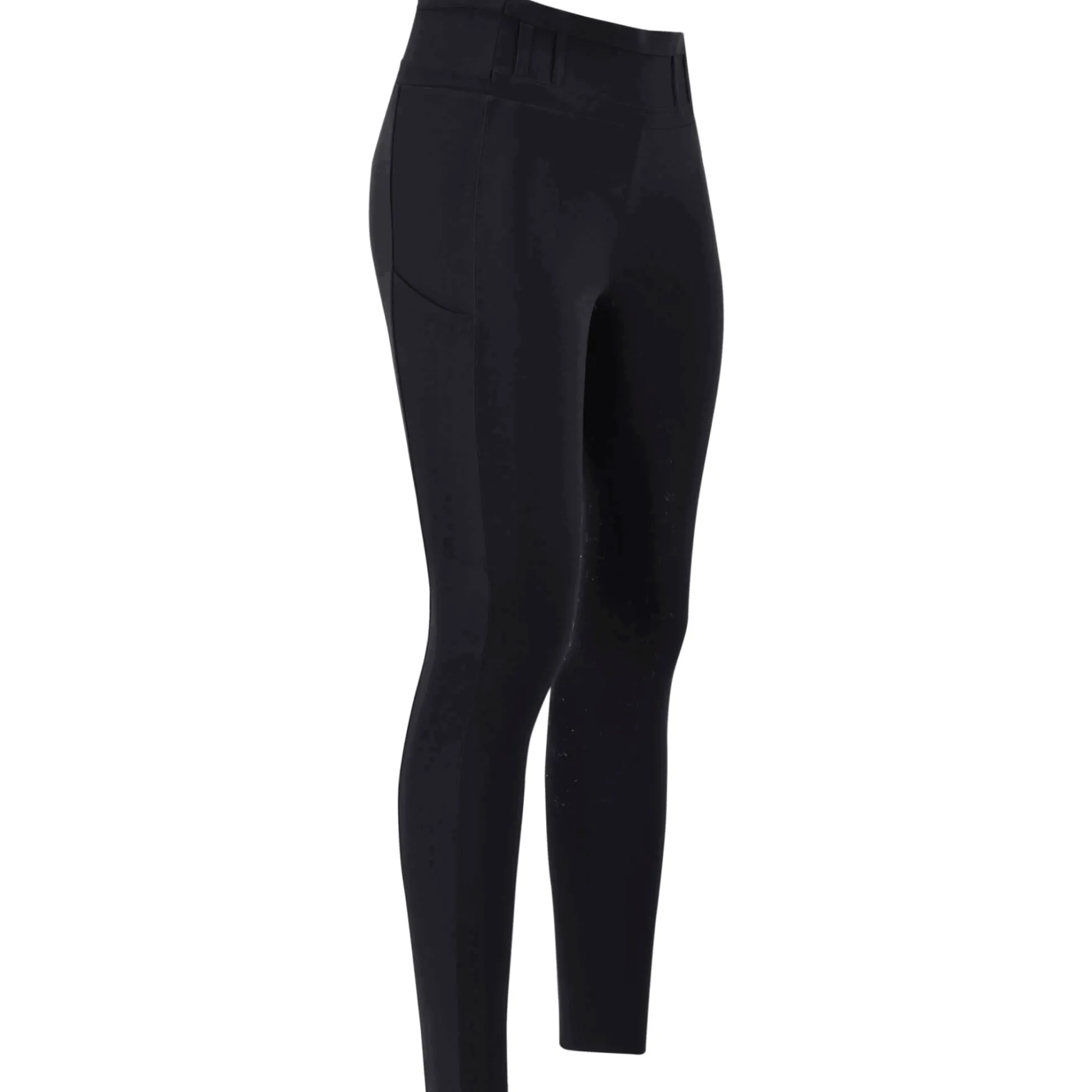 Reitleggings Damen ESEres, Vollbesatz, Full-Grip, High Waist