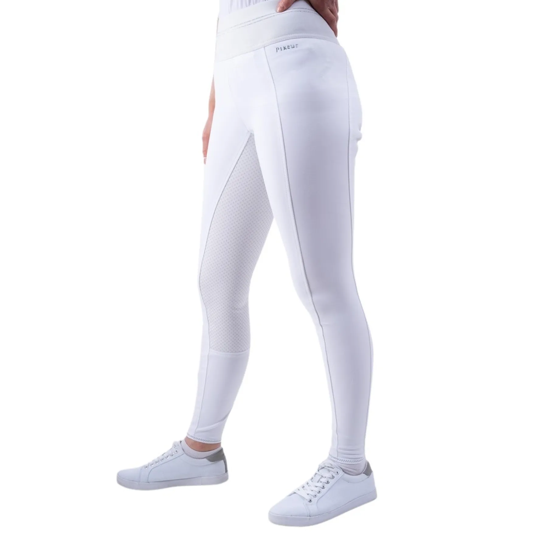 Reitleggings Damen Gia Grip Athleisure II, Vollbesatz, Full-Grip