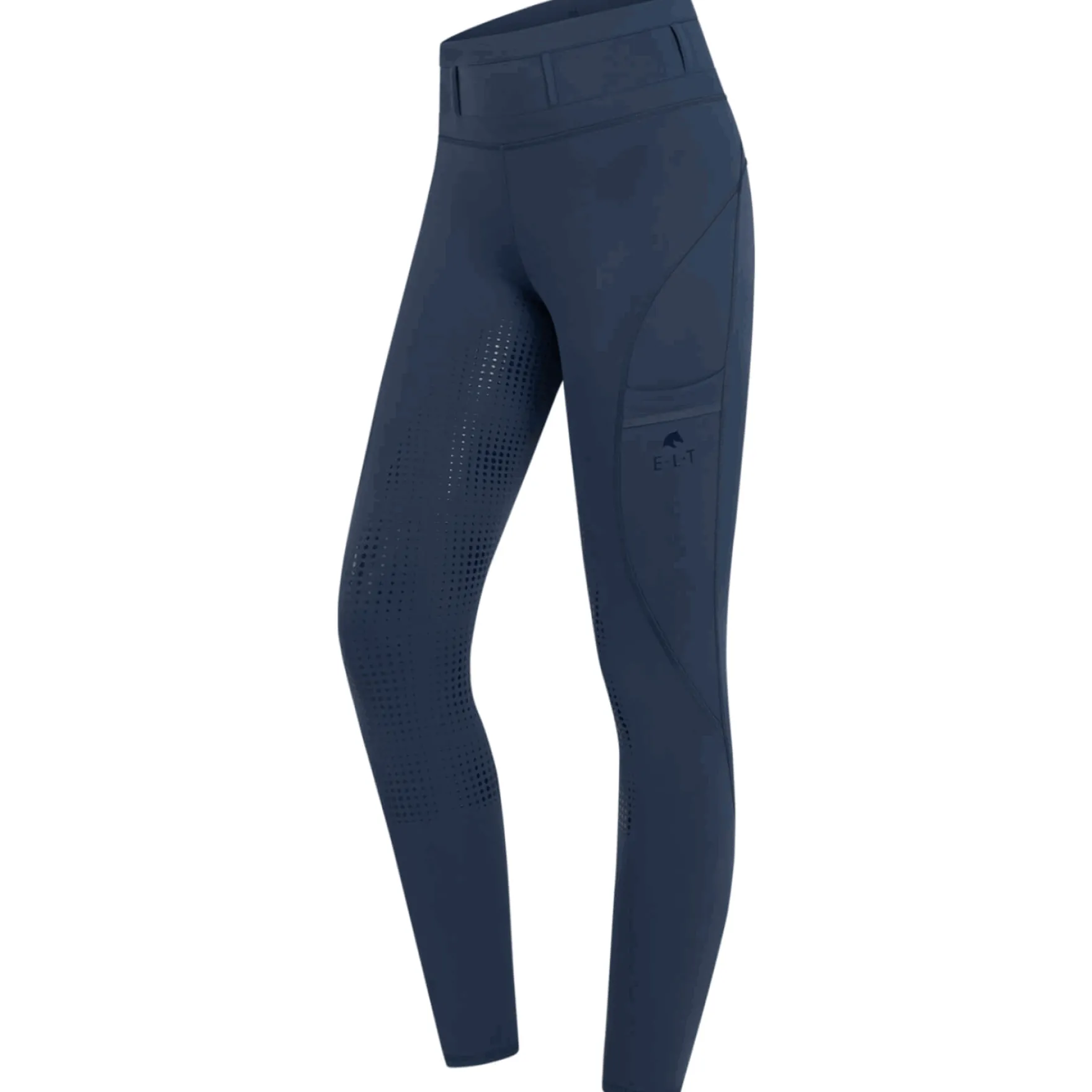 Reitleggings Damen Hanna High Waist FS25, Vollbesatz, Full-Grip, Hochbund