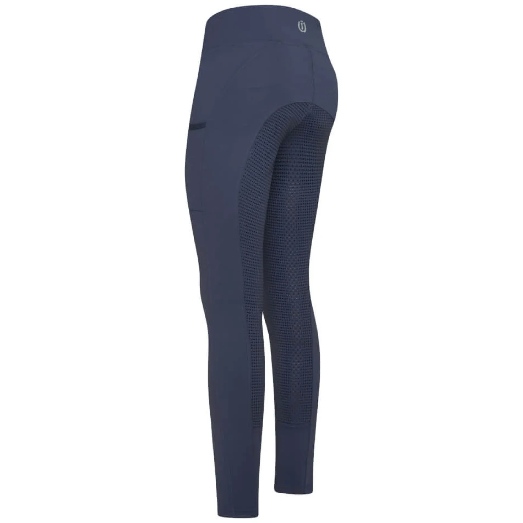 Reitleggings Damen IRHShiny Uni SFS FS21, Vollbesatz, Full-Grip