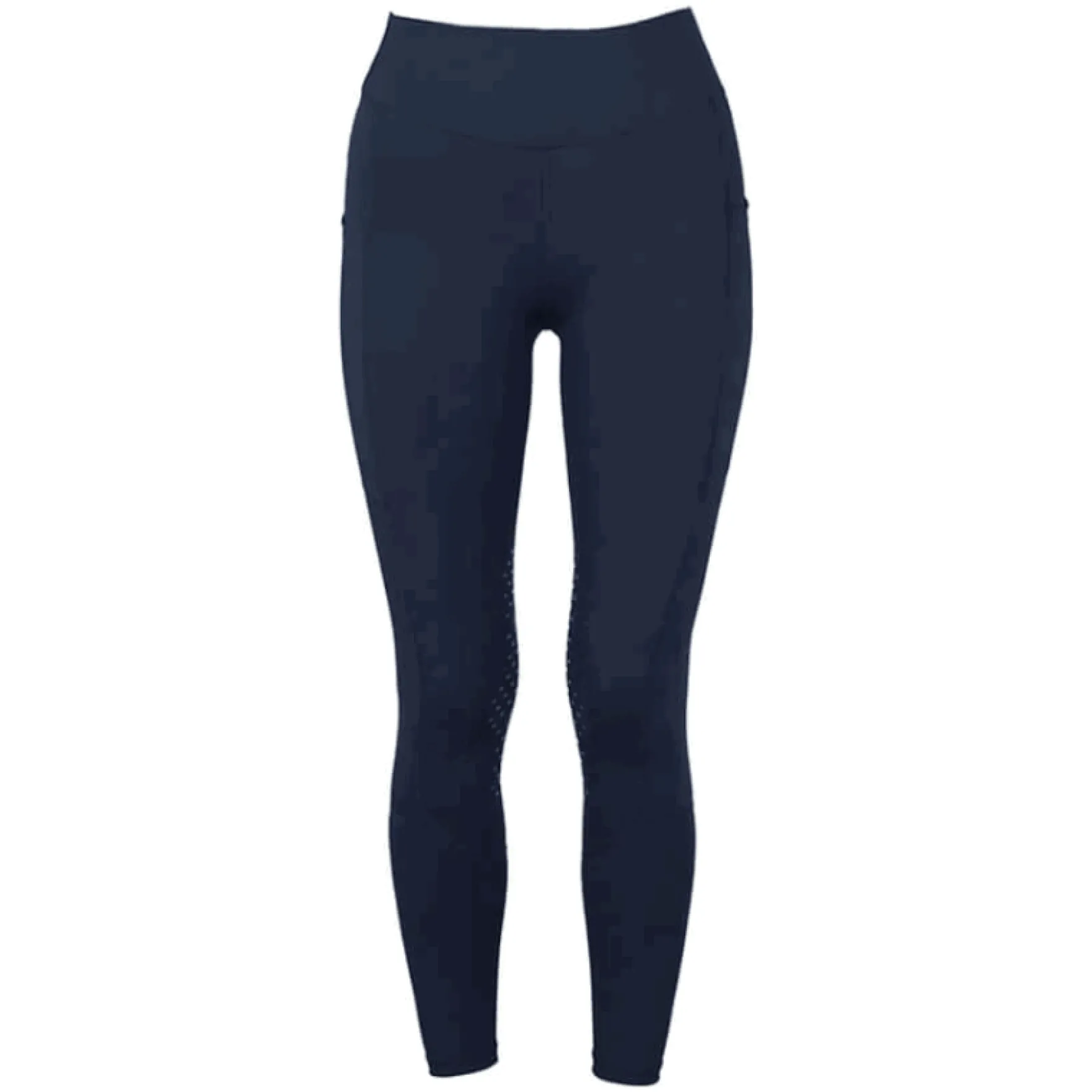 Reitleggings Damen Jump Movement, Kniebesatz, Knee-Grip