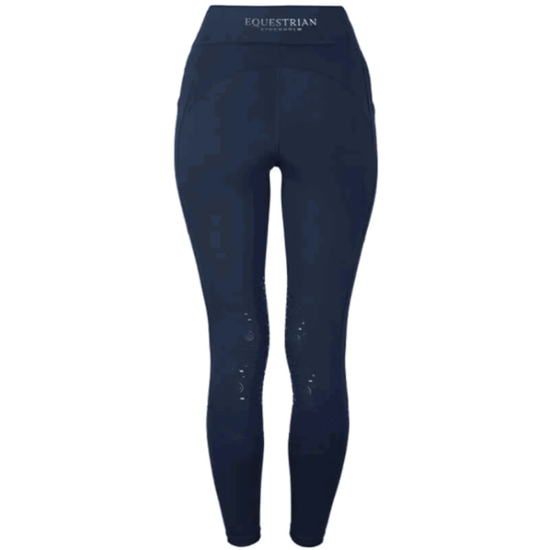 Reitleggings Damen Jump Movement, Kniebesatz, Knee-Grip