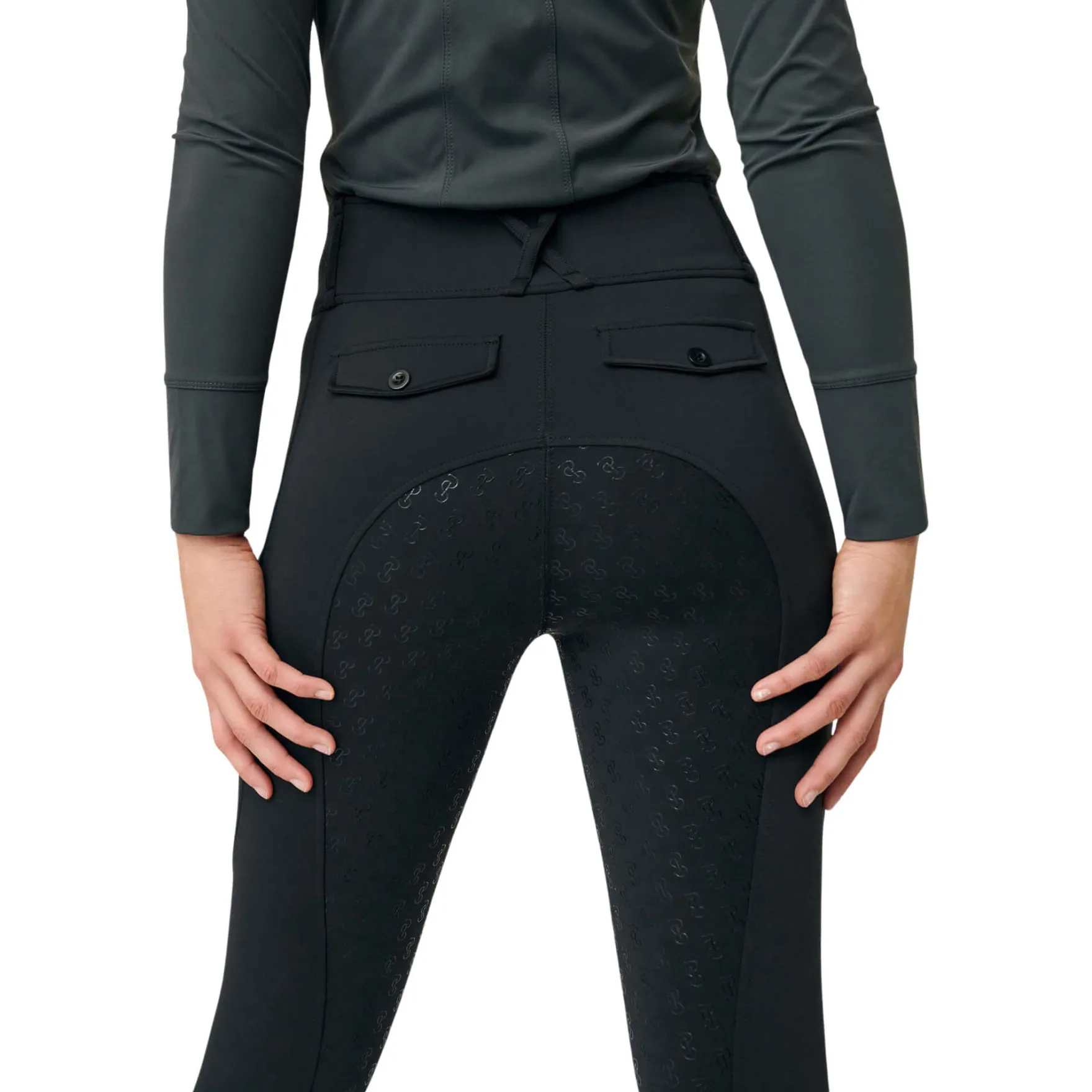 Reitleggings Damen Katja FG, Vollbesatz, Full-Grip