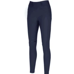 Reitleggings Damen Linnet GripTec, Vollbesatz, Full-Grip