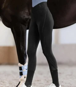 Reitleggings Damen Pia, Vollbesatz, Full-Grip, High Waist