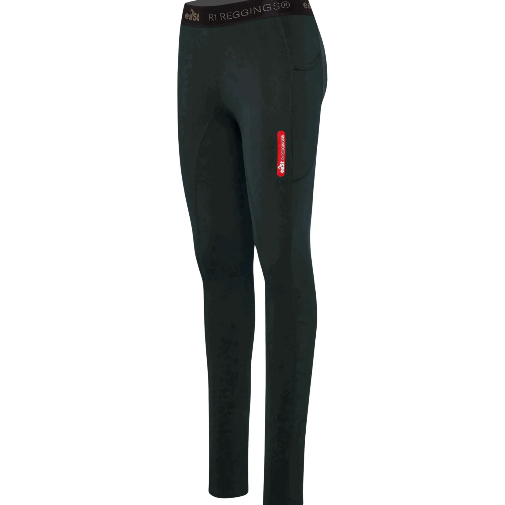 Reitleggings Damen Reggings R1 Leisure, ohne Besatz