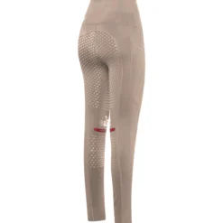 Reitleggings Damen Reggings R1 Light High Waist Winter HW26, Vollbesatz, Full-Grip