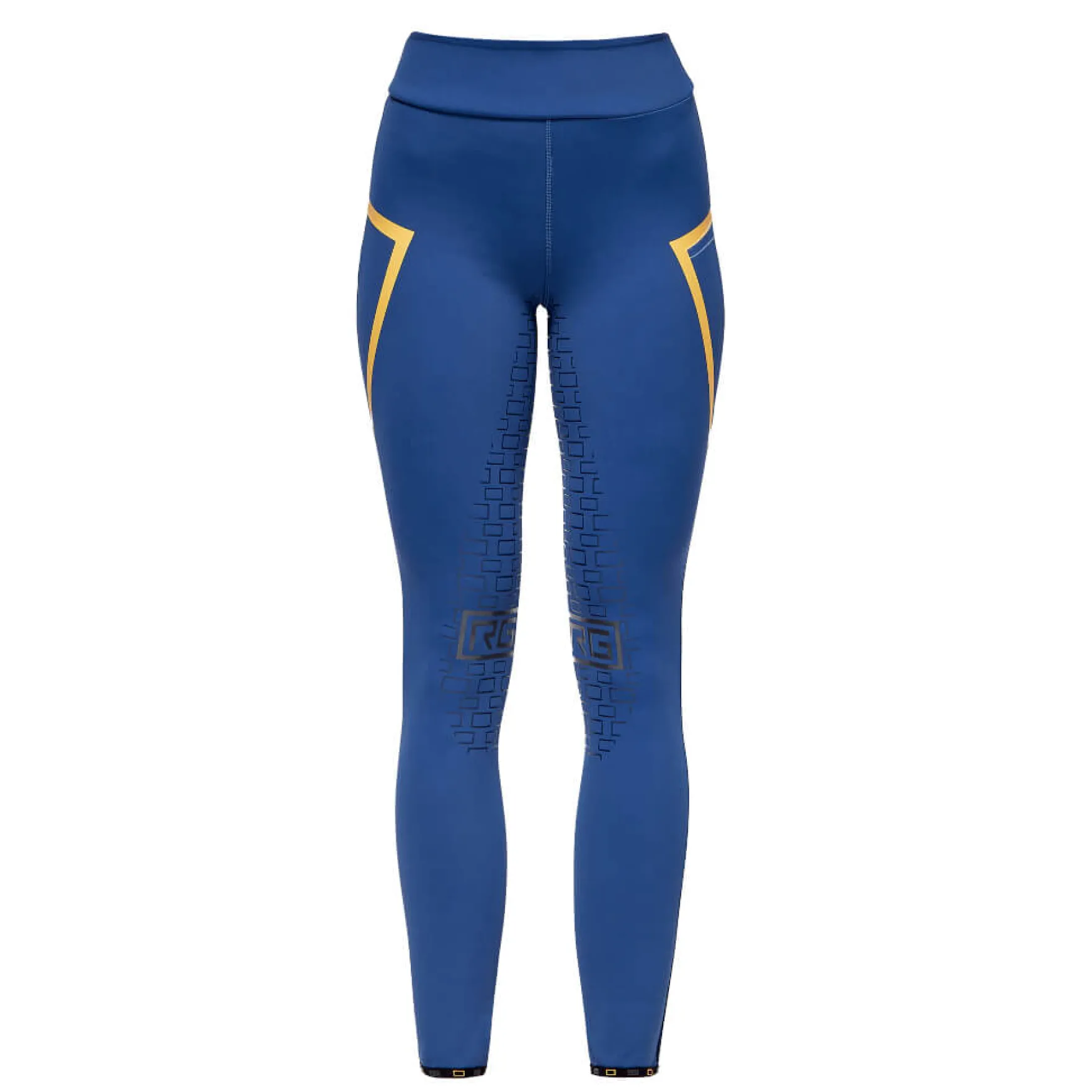 Reitleggings Damen RG HW22, Vollbesatz, Full-Grip