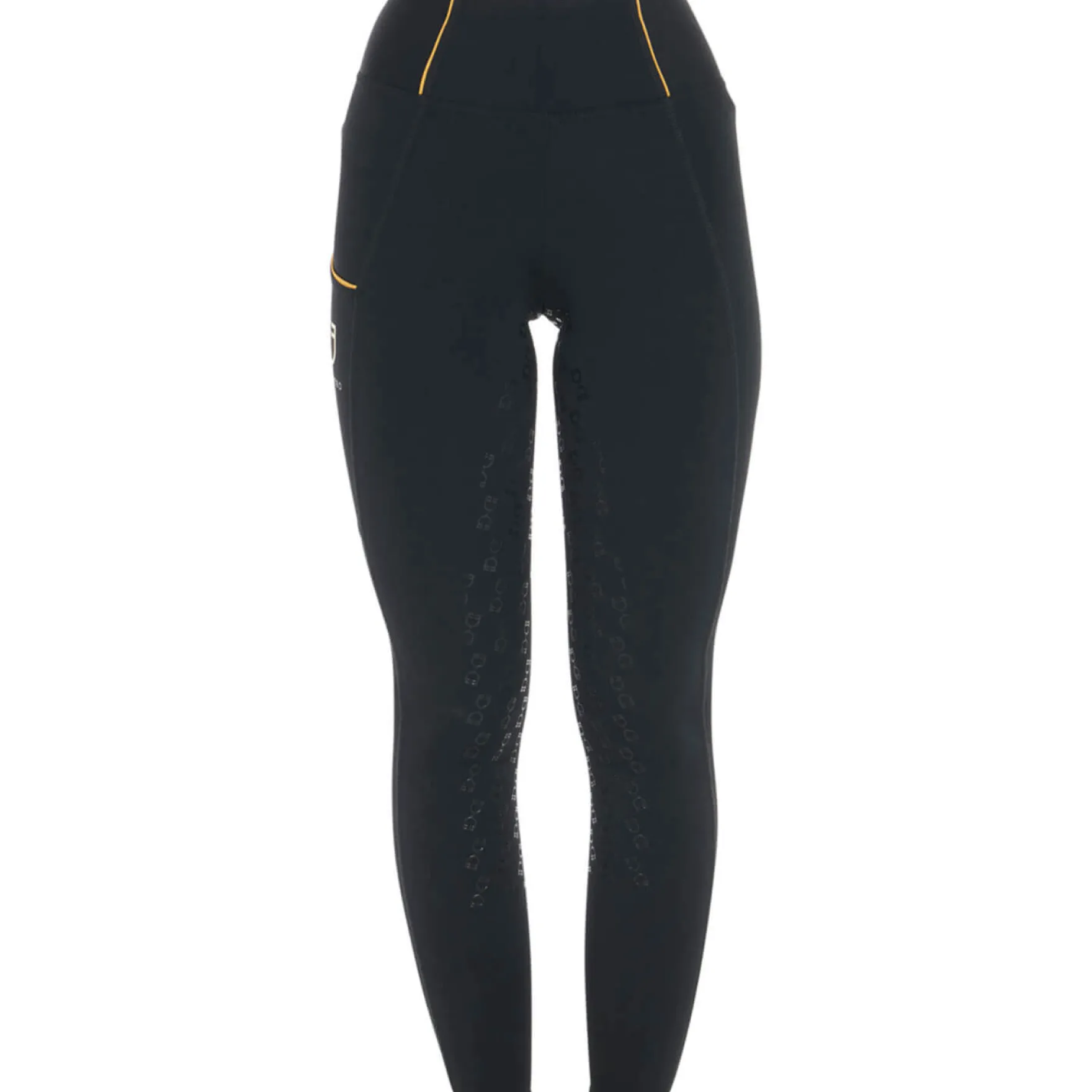 Reitleggings Damen Slim Fit FS26, Vollbesatz, Full-Grip, High Waist