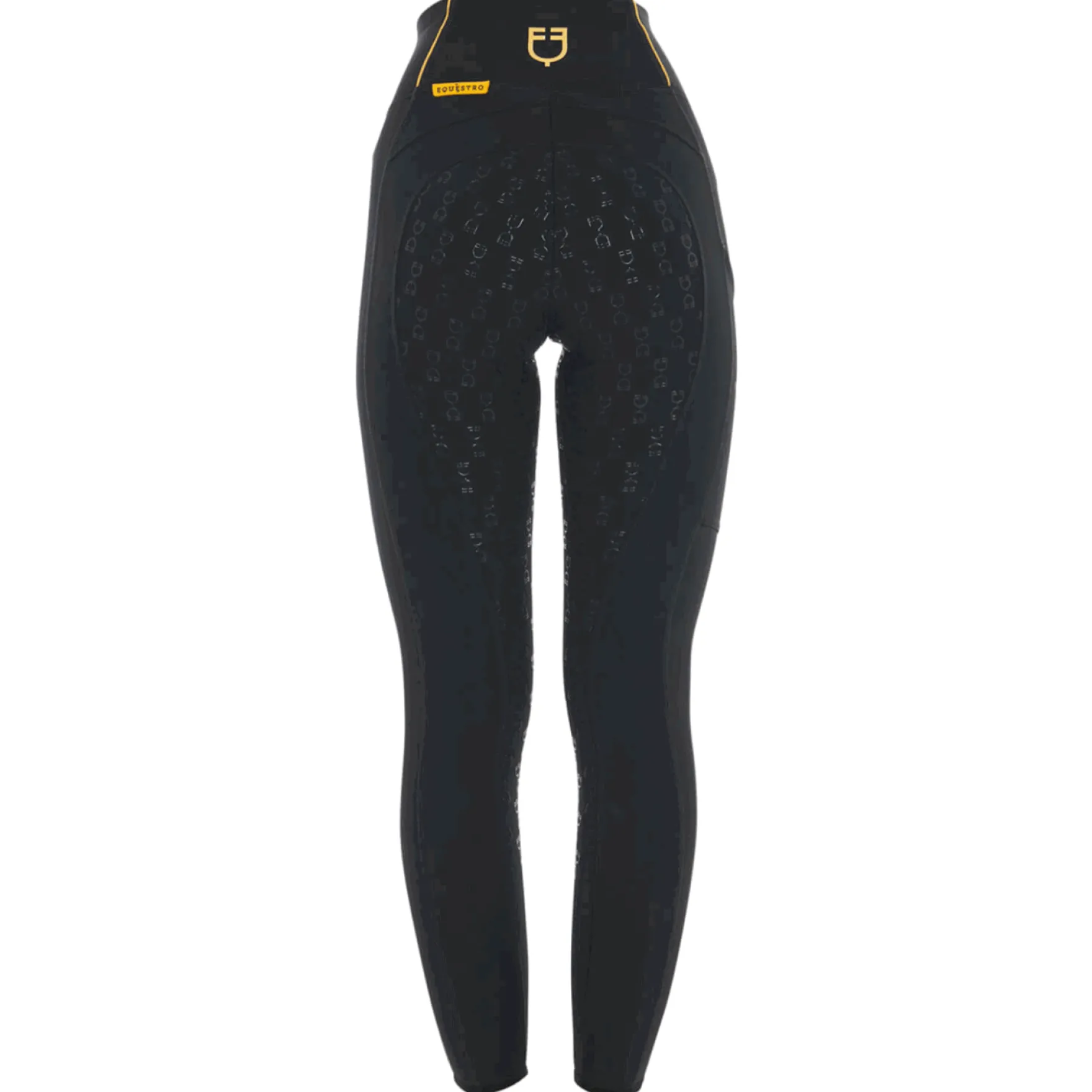 Reitleggings Damen Slim Fit Light, Vollbesatz, Full-Grip, High Waist, Sommerreithose