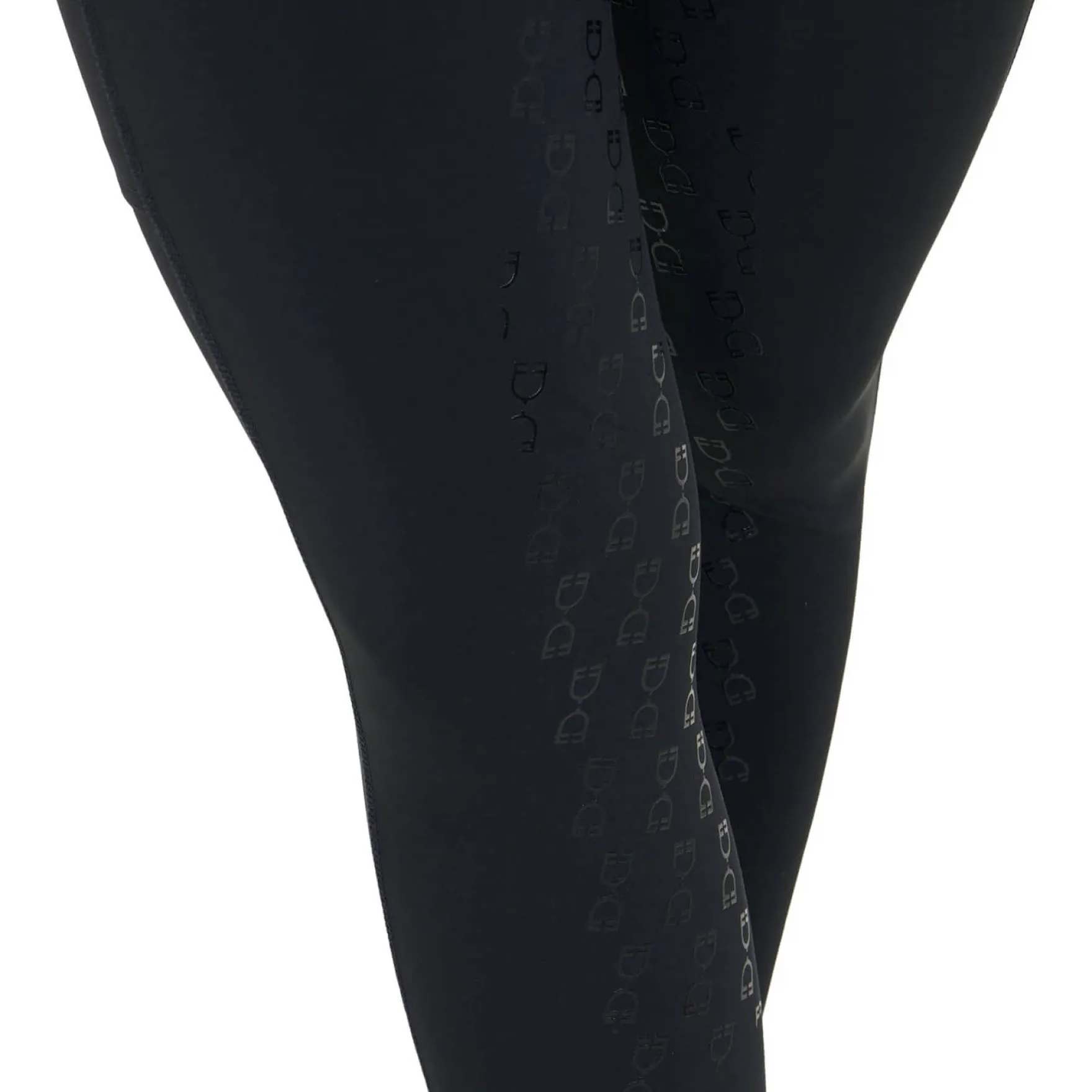 Reitleggings Damen Slim Fit Rhinestones FS26, Vollbesatz, Full-Grip, High Waist